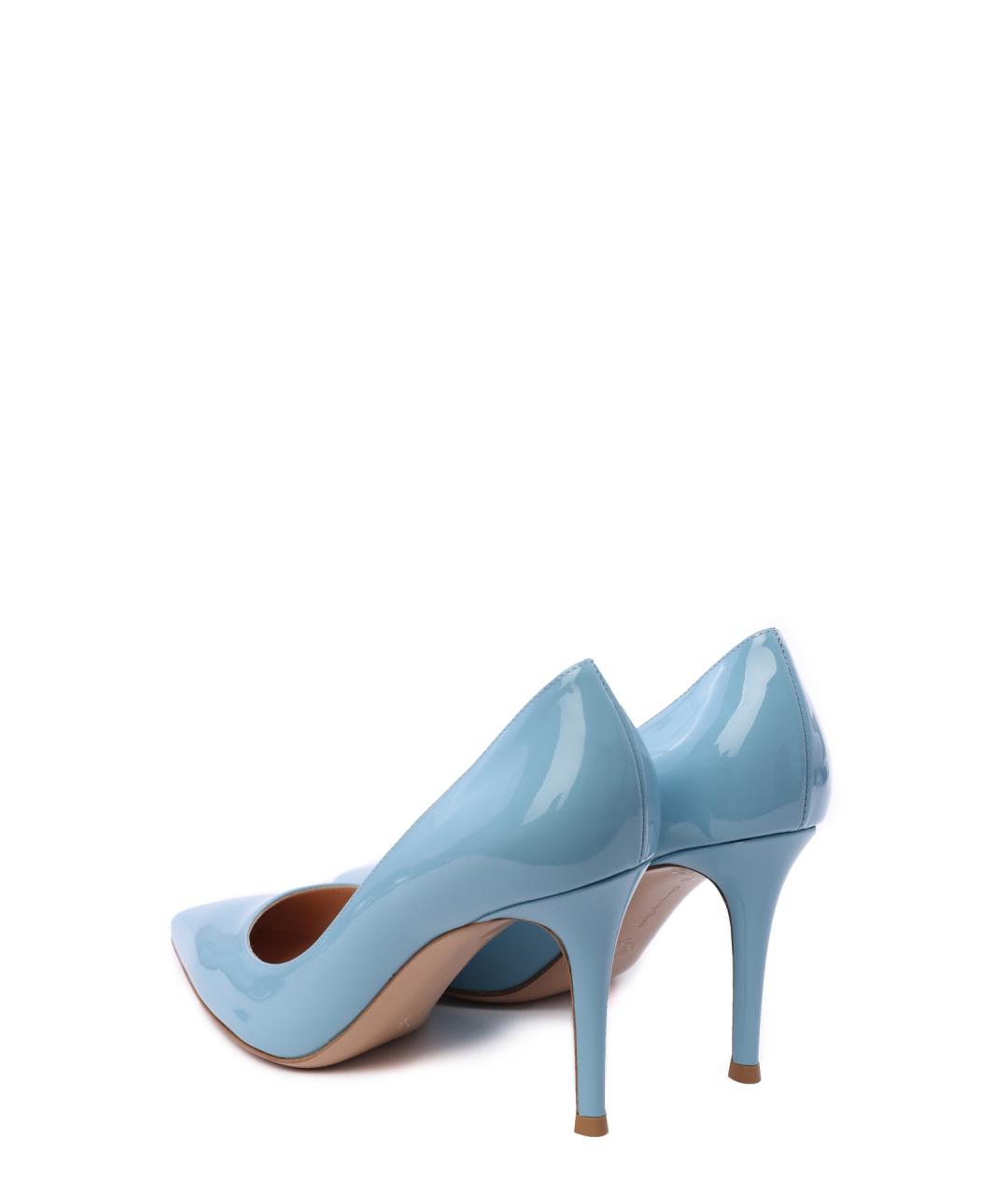 GIANVITO ROSSI Синие туфли, фото 3