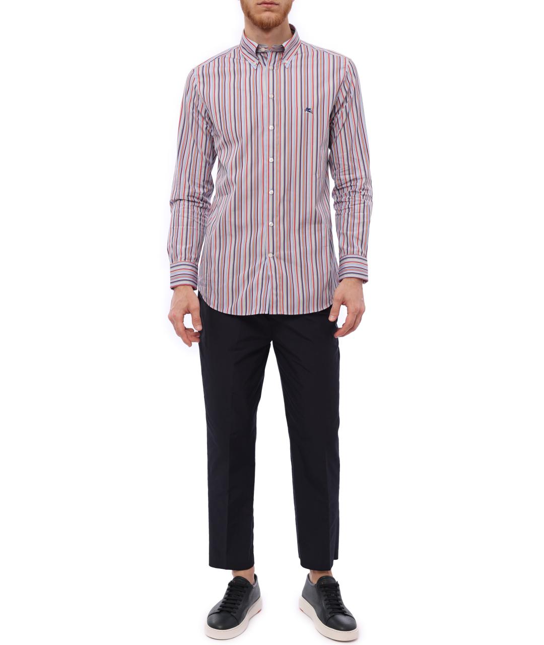 ETRO Мульти хлопковая кэжуал рубашка, фото 2