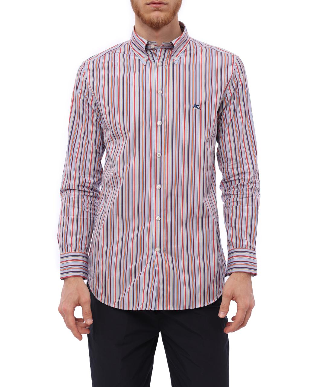 ETRO Мульти хлопковая кэжуал рубашка, фото 1