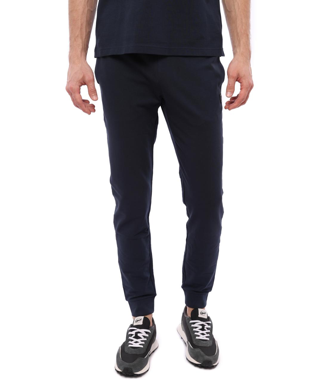 EA7 Темно-синие повседневные брюки, фото 3