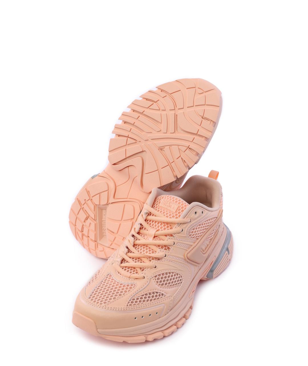 DIESEL Розовые кроссовки, фото 4