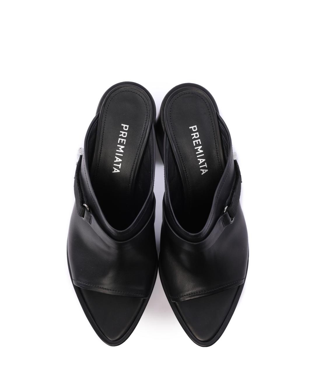 PREMIATA Черные босоножки, фото 4