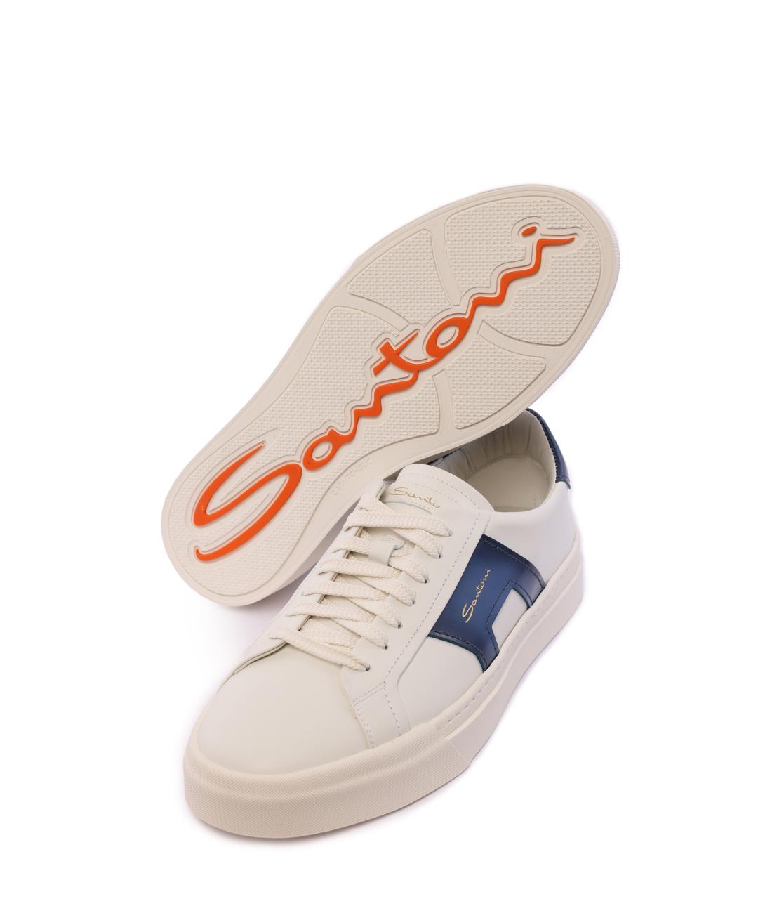 SANTONI Низкие кроссовки / кеды, фото 3