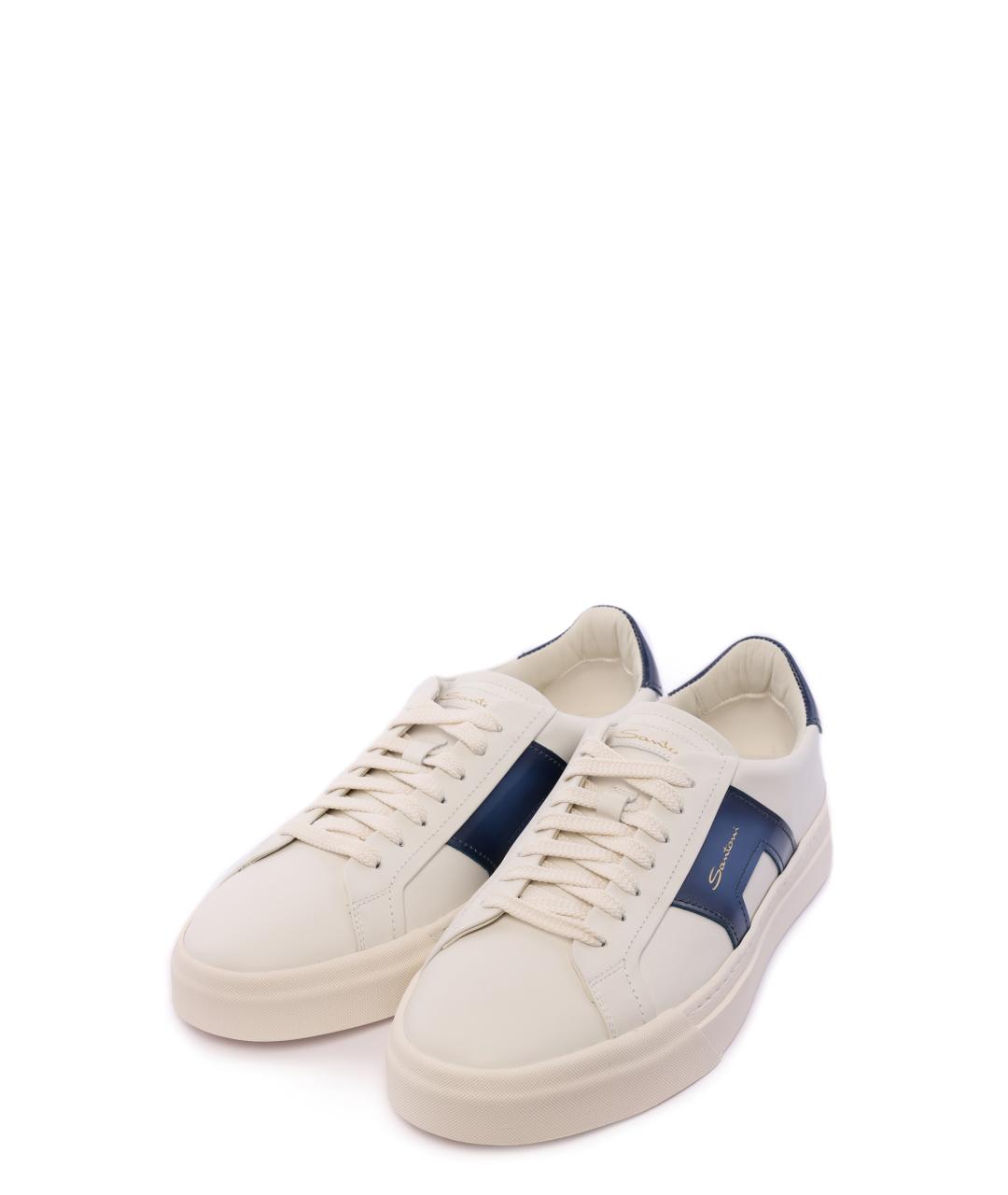 SANTONI Низкие кроссовки / кеды, фото 7