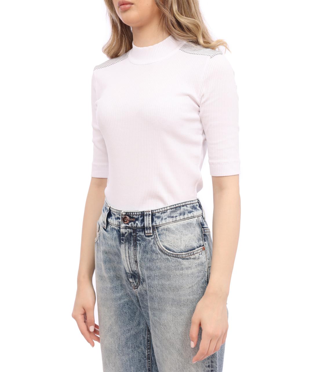 BRUNELLO CUCINELLI Белая майка, фото 8