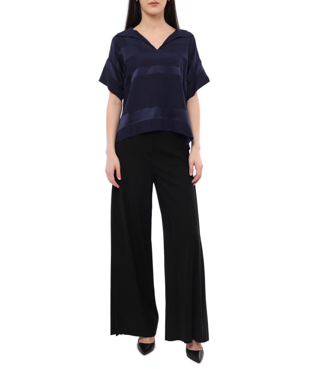 EMPORIO ARMANI Синяя блузы, фото 5