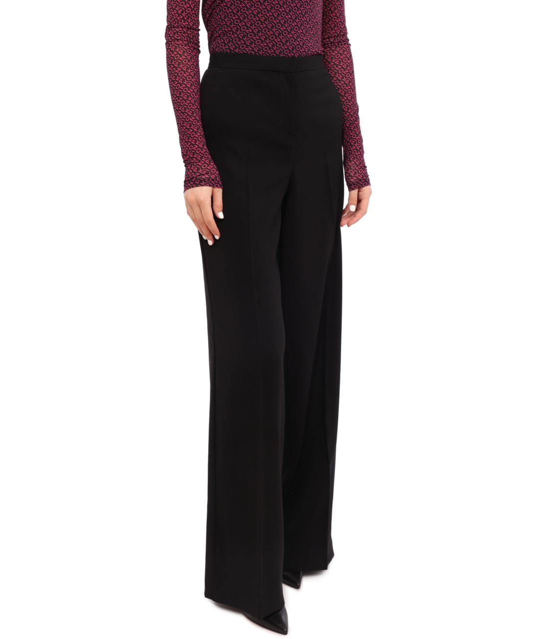 PINKO Черные прямые брюки, фото 3