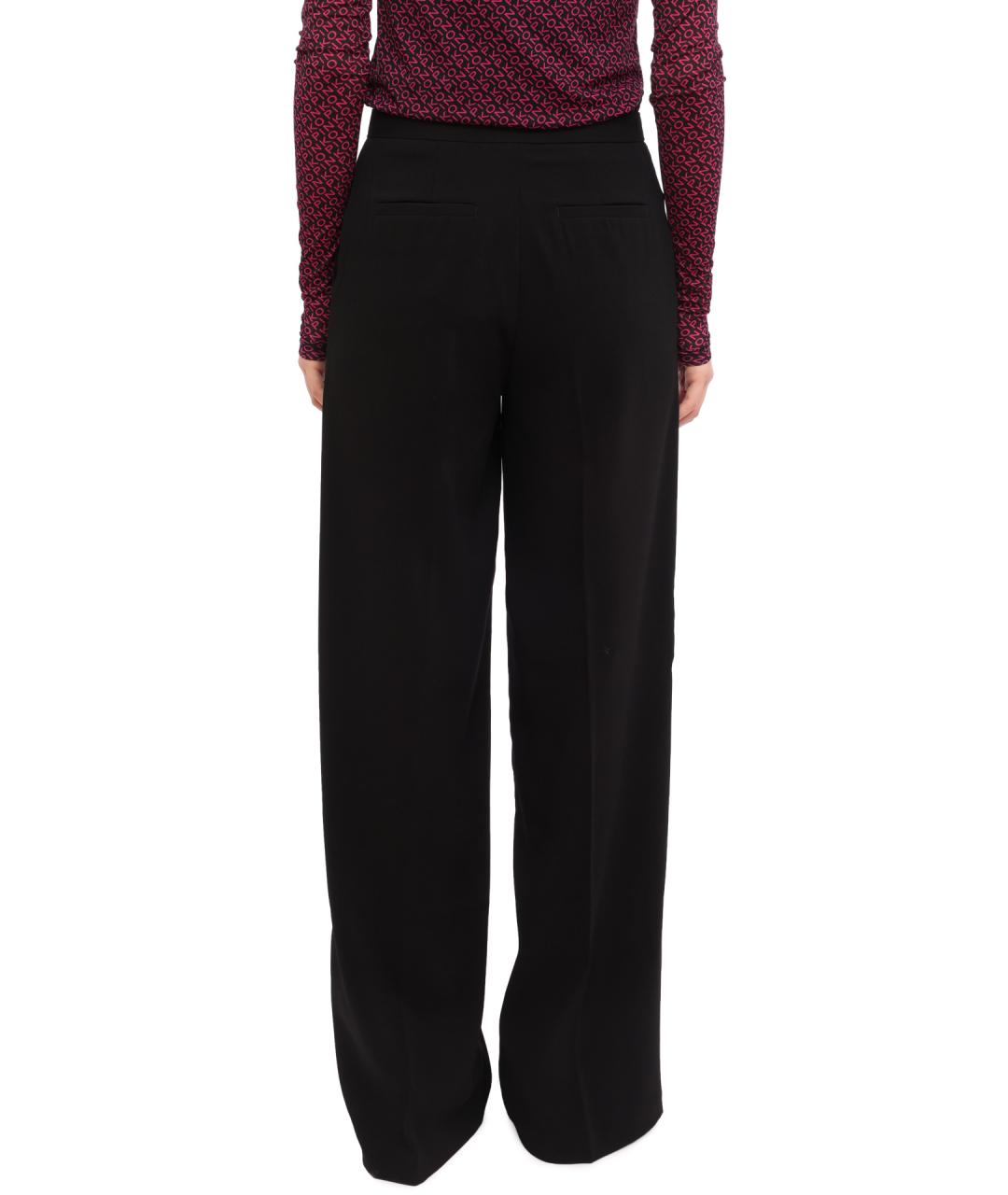 PINKO Черные прямые брюки, фото 5