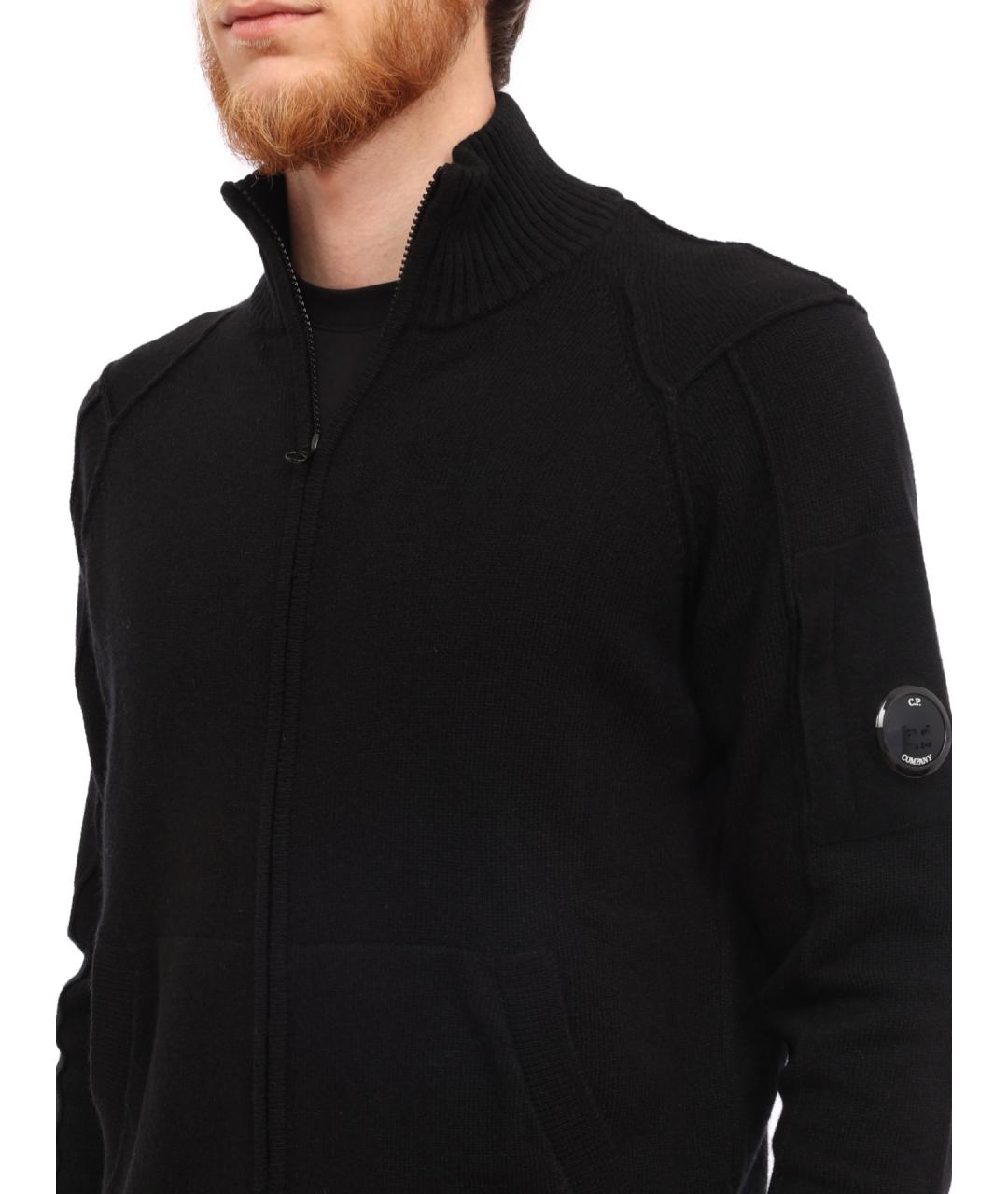 CP COMPANY Черный кардиган, фото 4