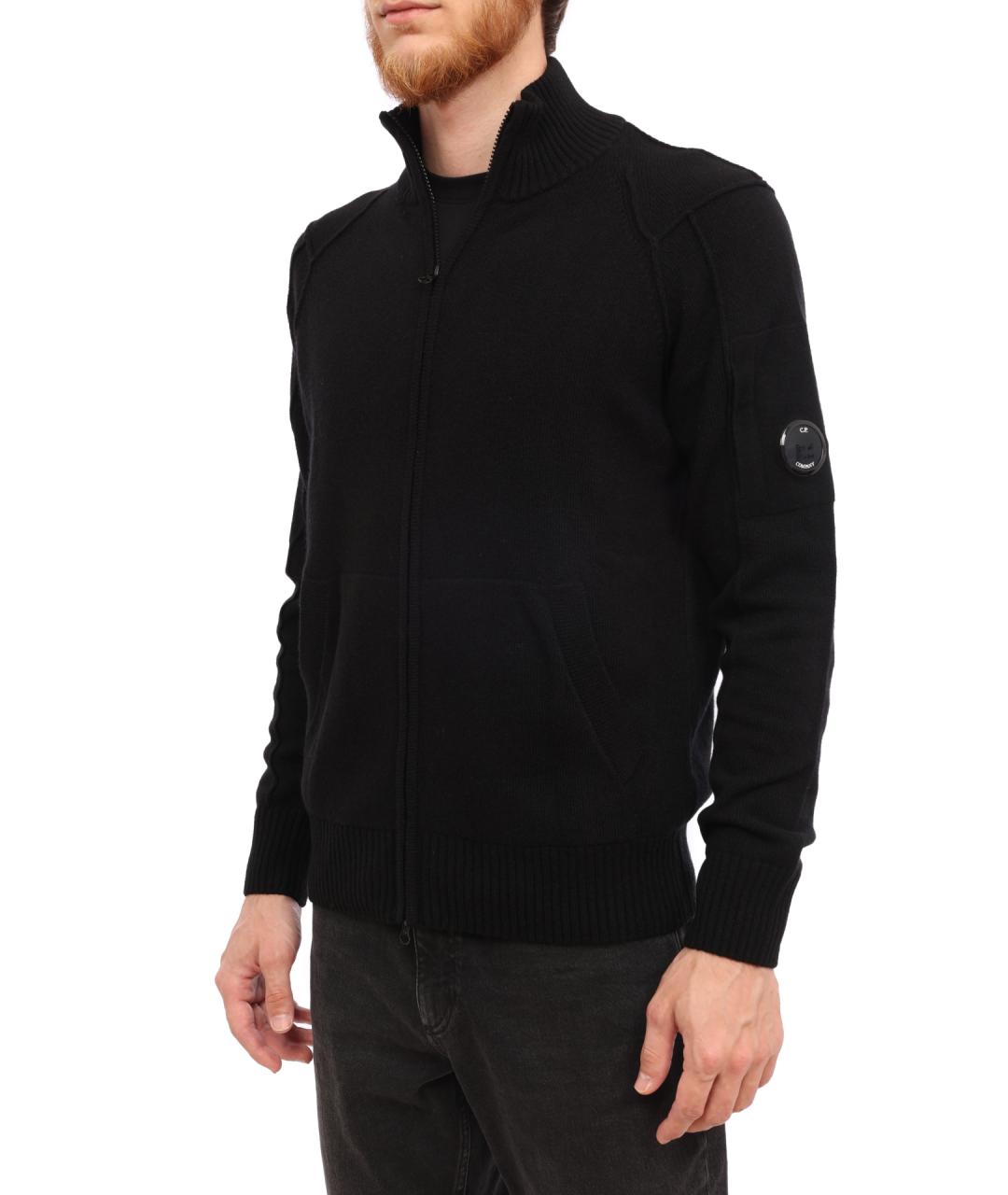 CP COMPANY Черный кардиган, фото 3