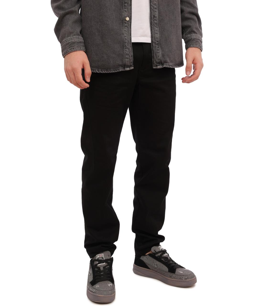 DIESEL Черные повседневные брюки, фото 4