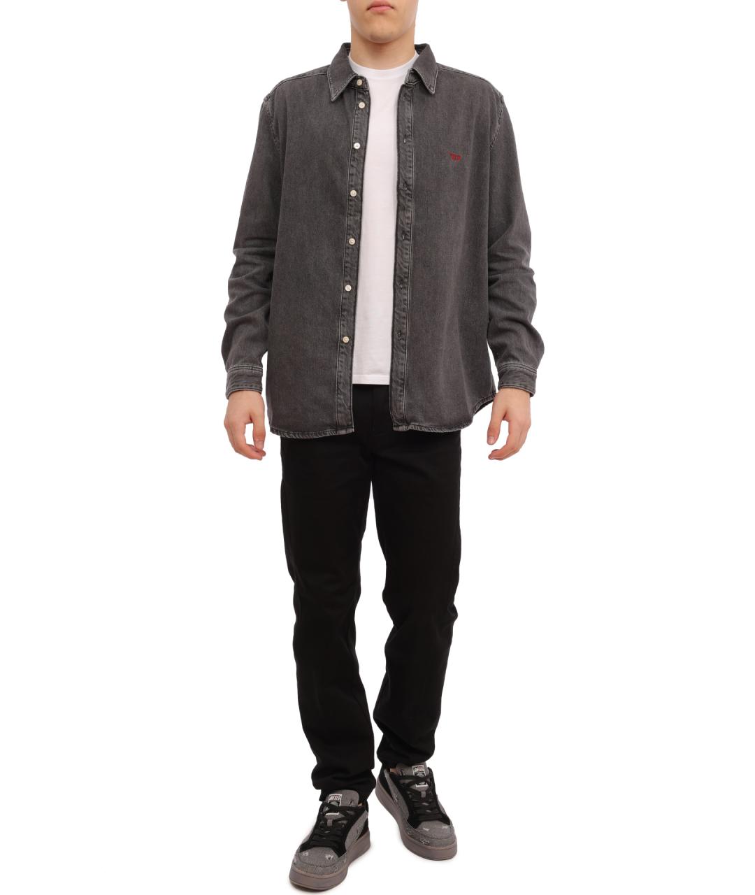 DIESEL Черные повседневные брюки, фото 2