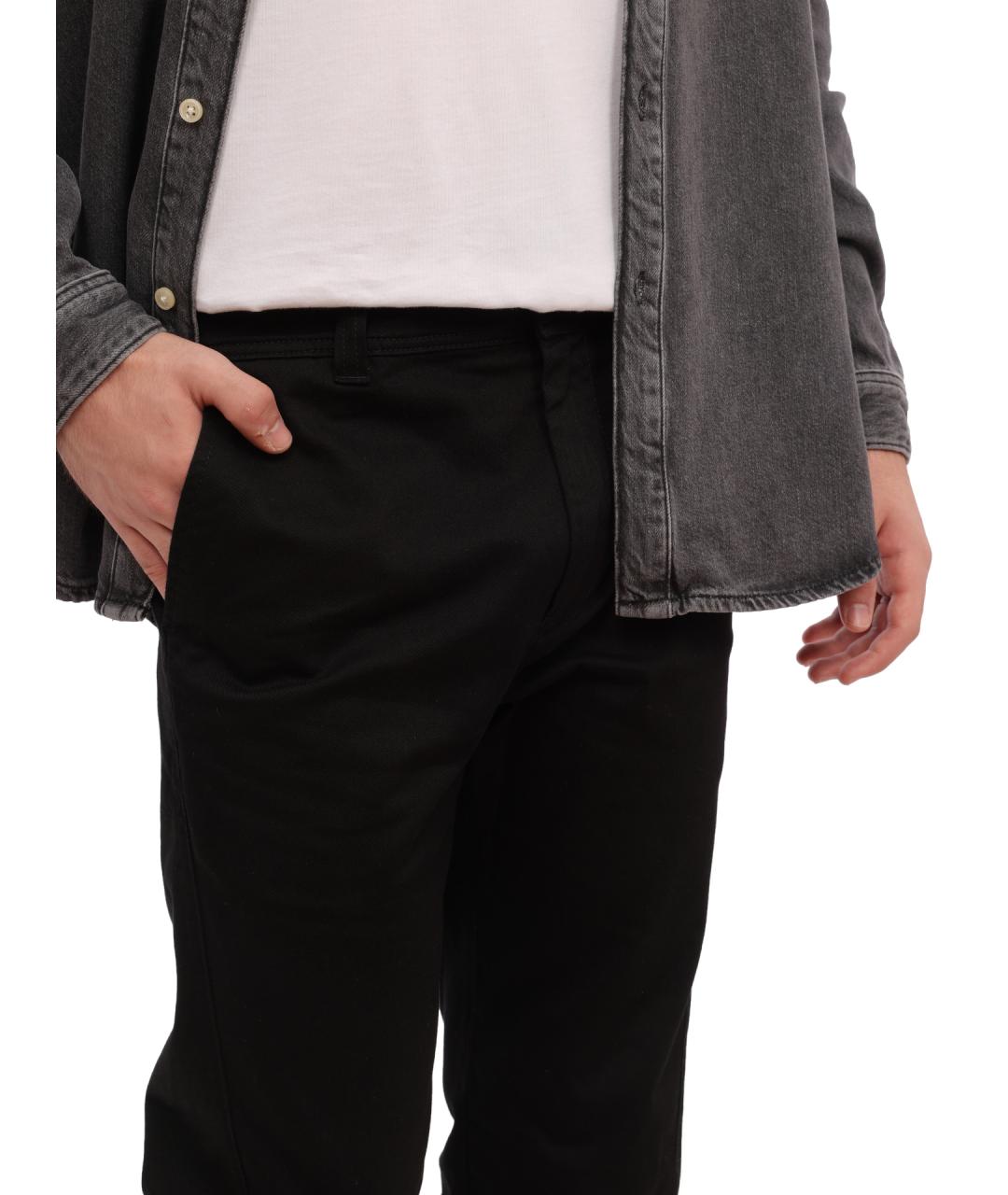 DIESEL Черные повседневные брюки, фото 6