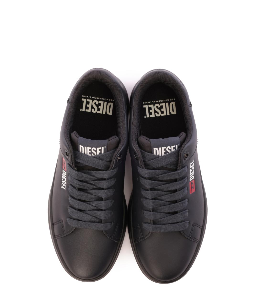 DIESEL Черные кеды, фото 4