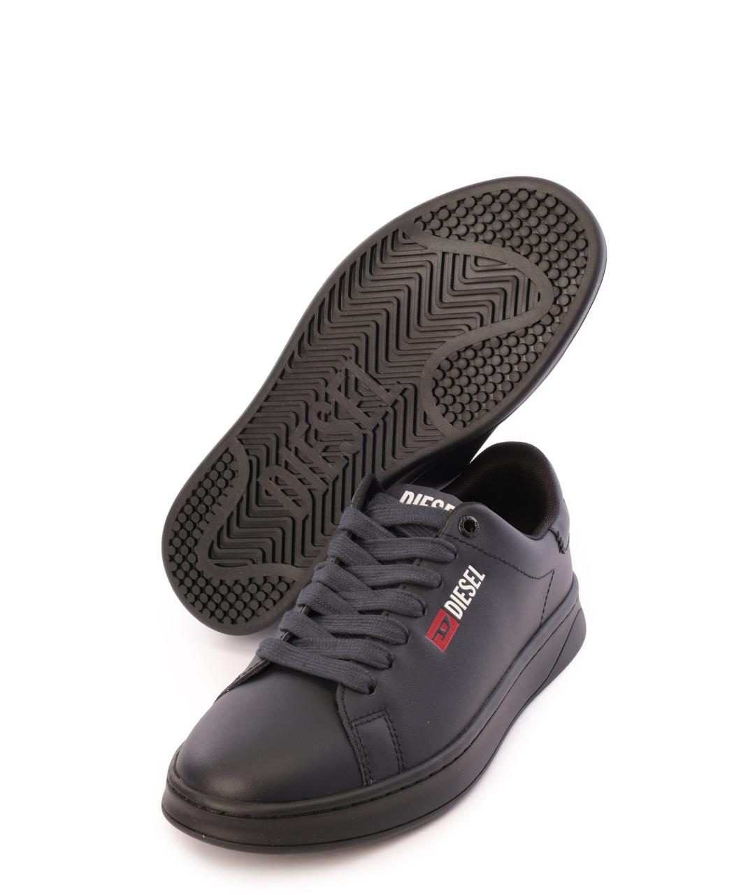DIESEL Черные кеды, фото 5