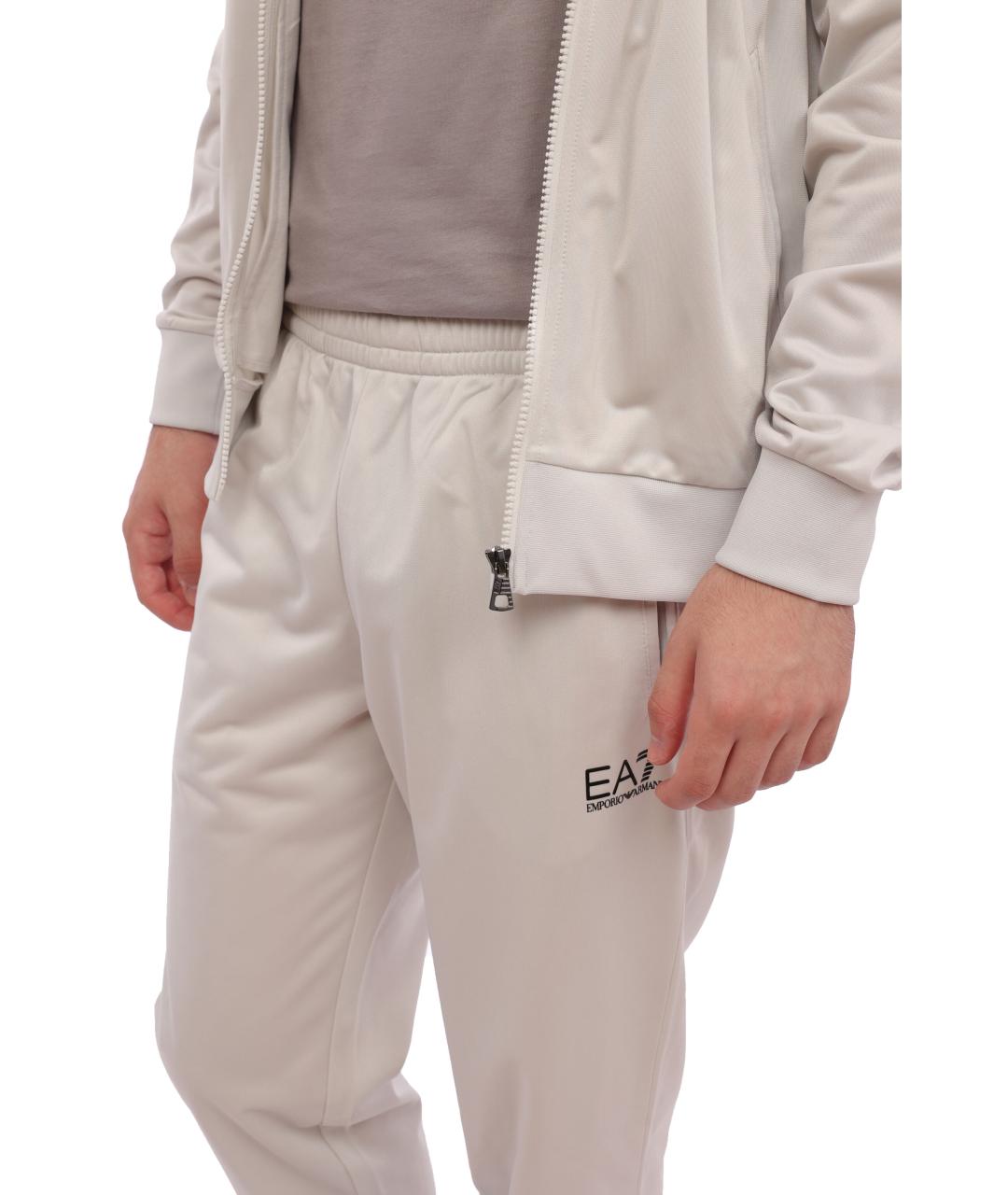 EA7 Бежевый спортивный костюм, фото 6