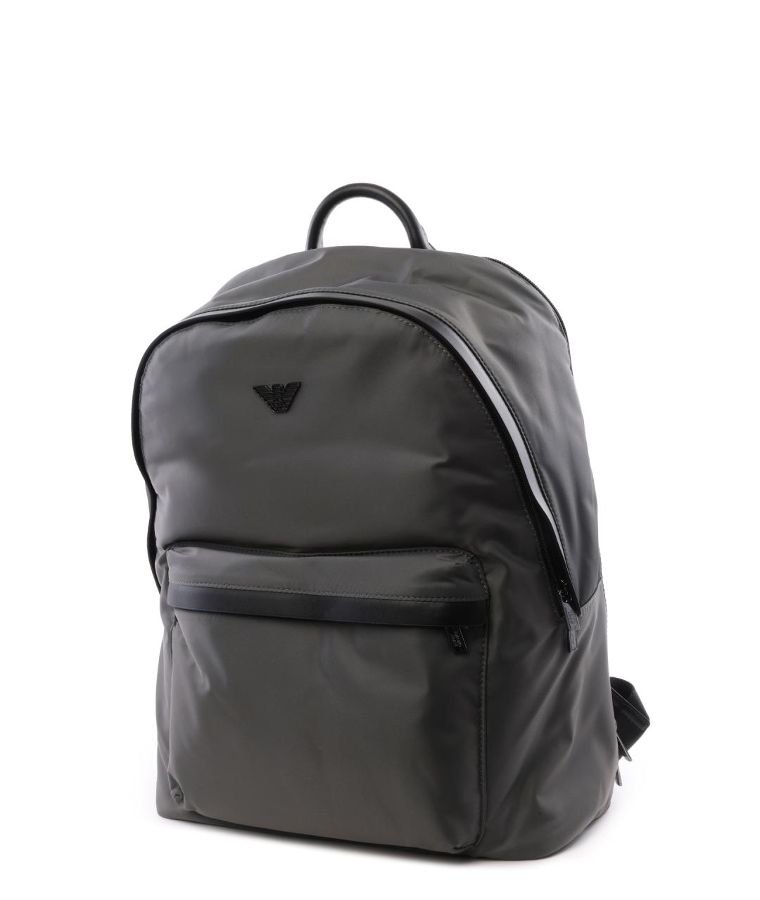 EMPORIO ARMANI Серый рюкзак, фото 2