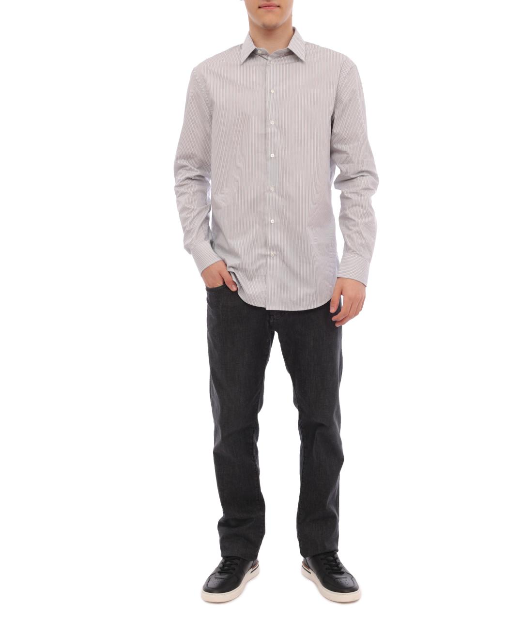 EMPORIO ARMANI Мульти кэжуал рубашка, фото 2