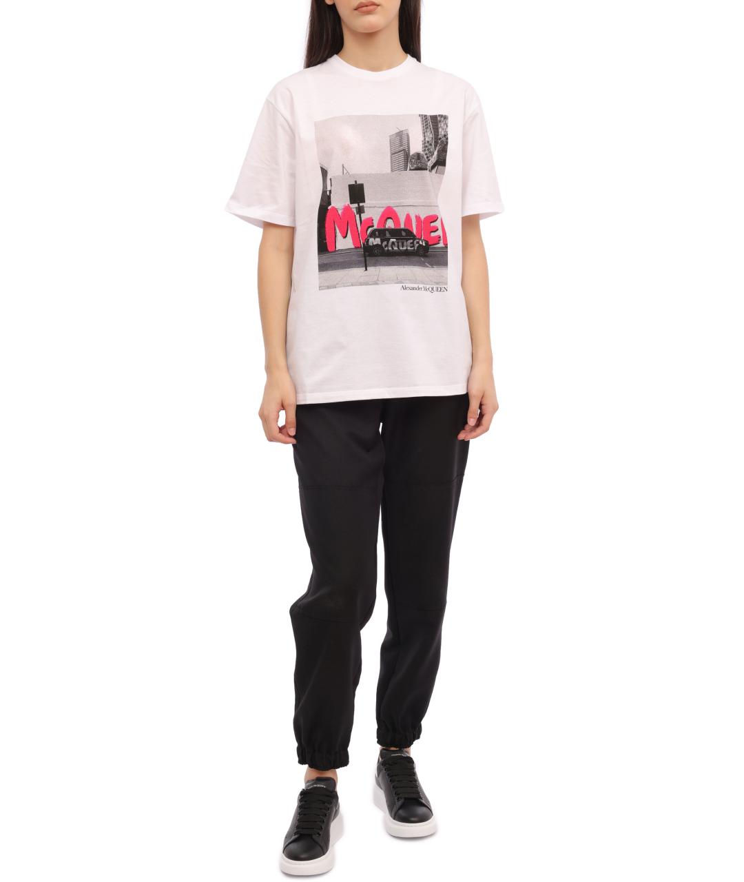 ALEXANDER MCQUEEN Черные прямые брюки, фото 1