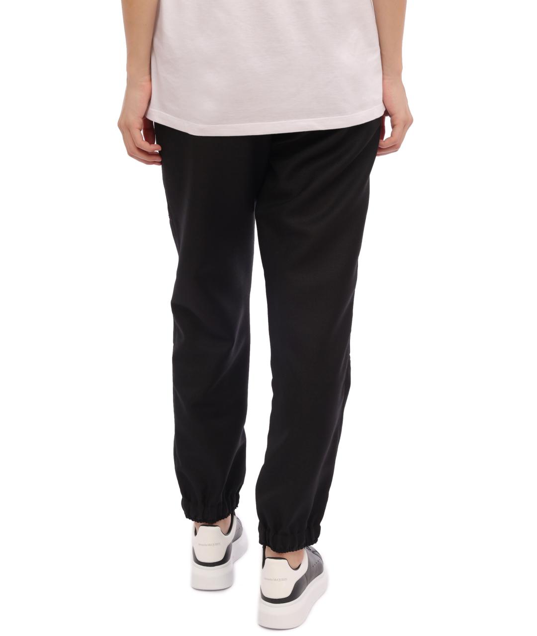 ALEXANDER MCQUEEN Черные прямые брюки, фото 4