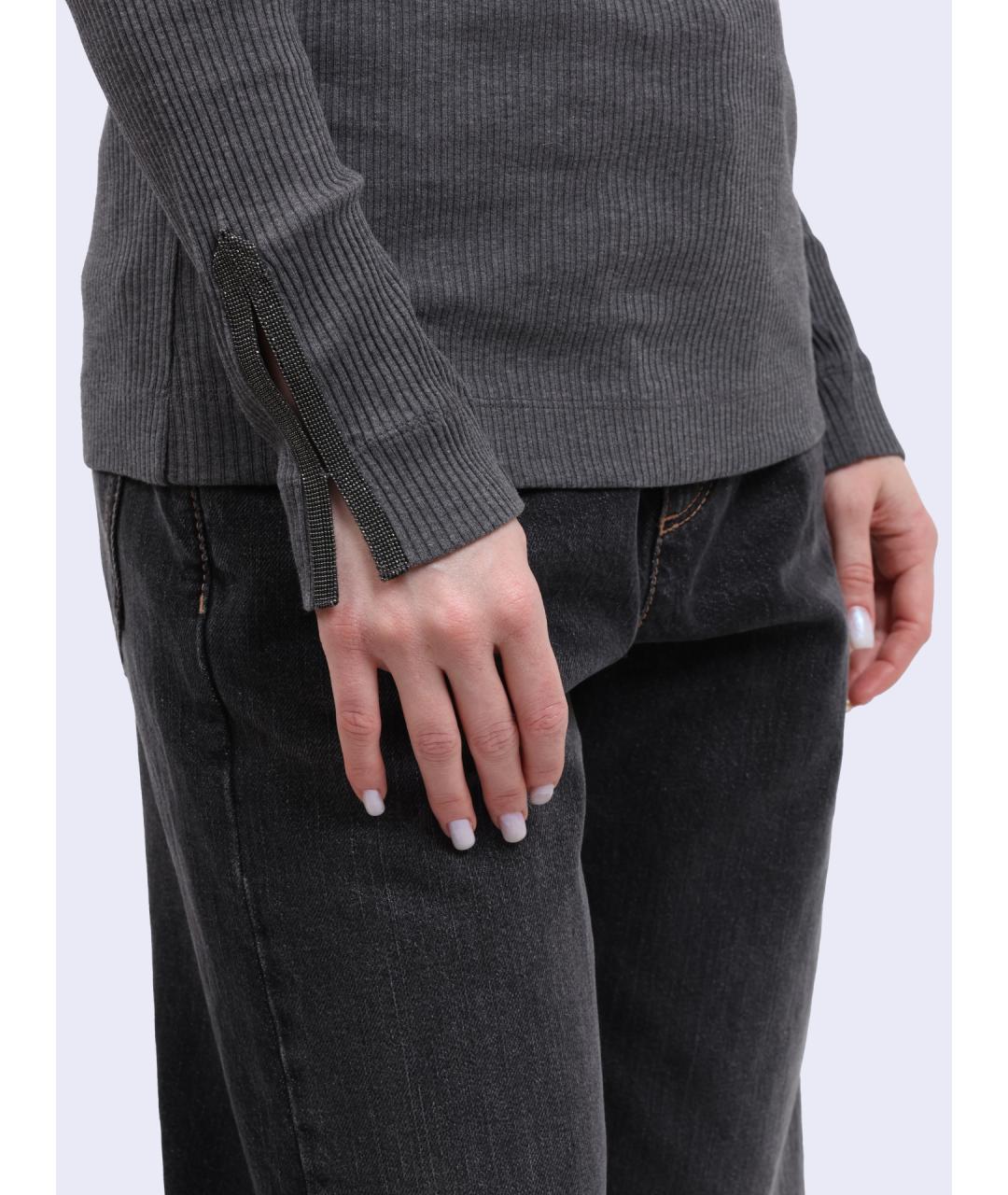 BRUNELLO CUCINELLI Хлопковый джемпер / свитер, фото 4