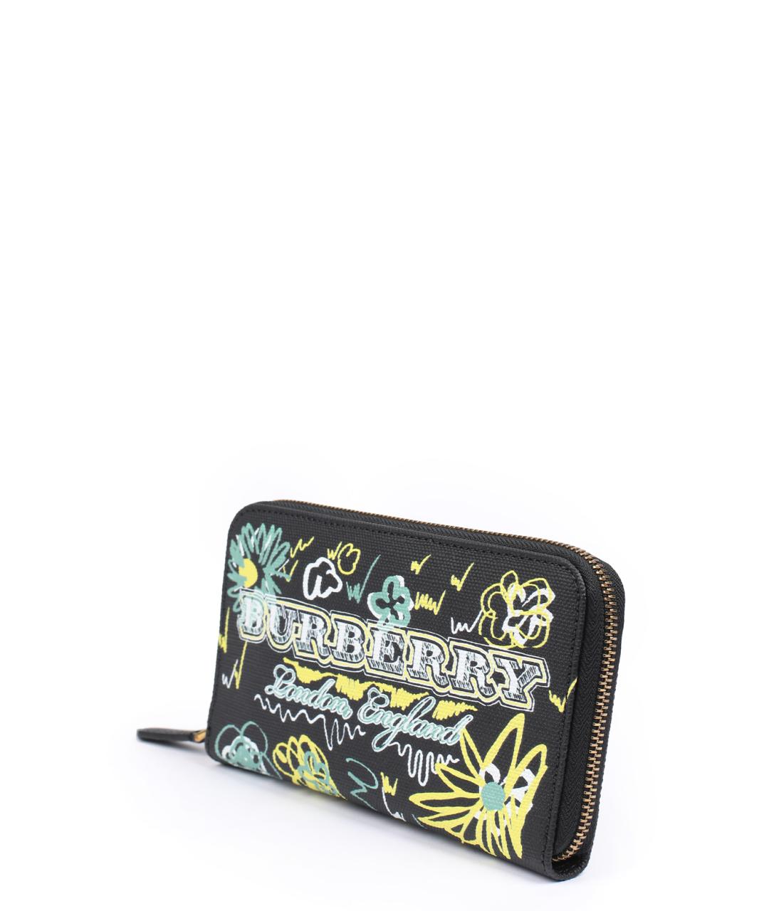 BURBERRY Черный кошелек, фото 2