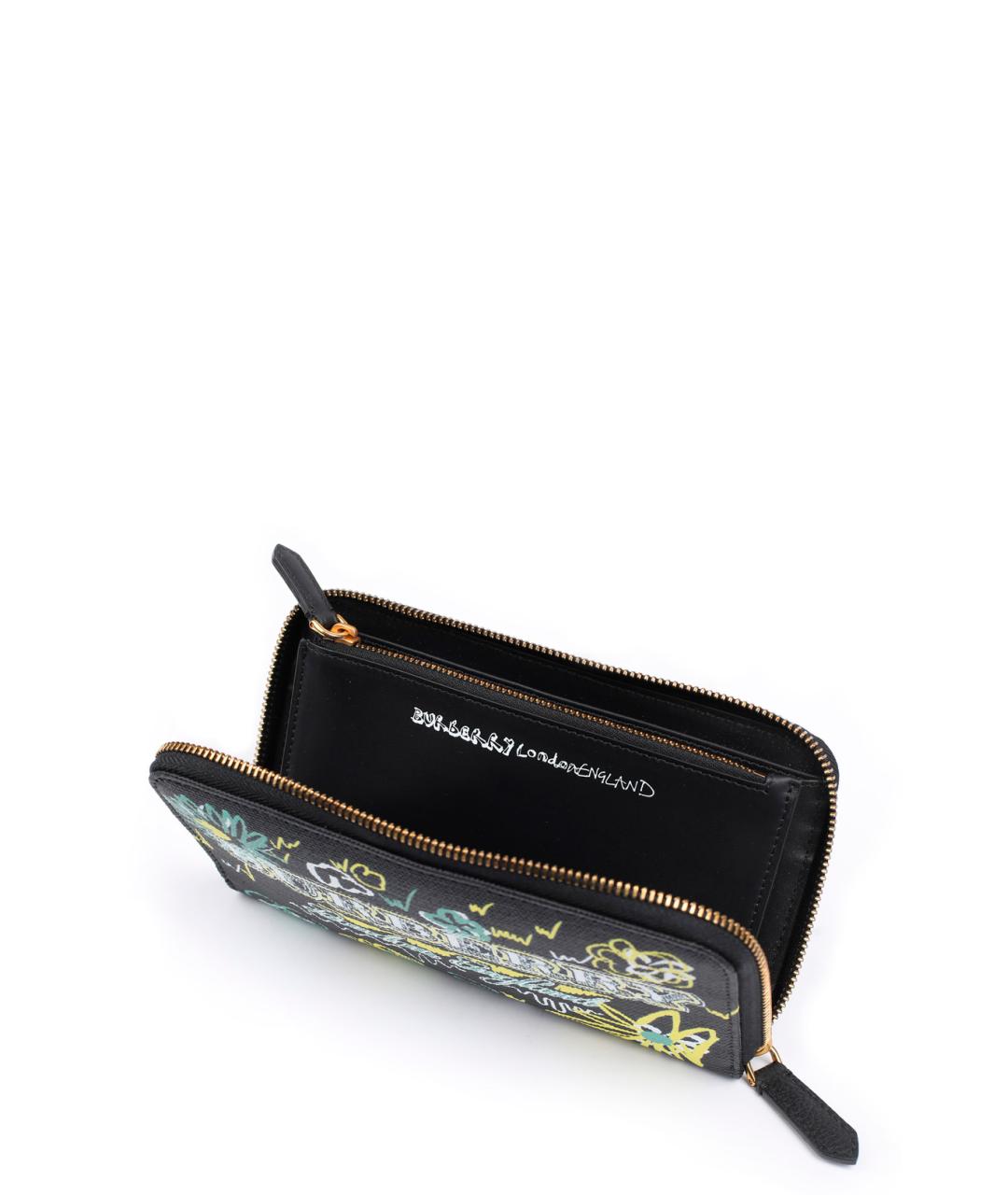 BURBERRY Черный кошелек, фото 4