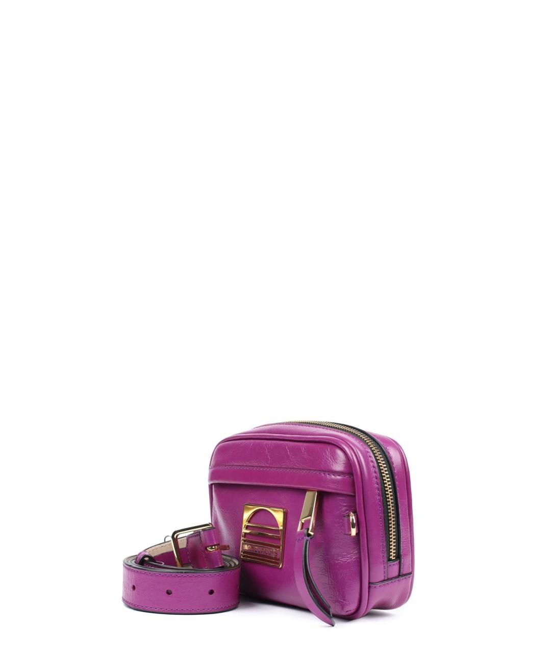 MARC JACOBS Фиолетовая кожаная поясная сумка, фото 2