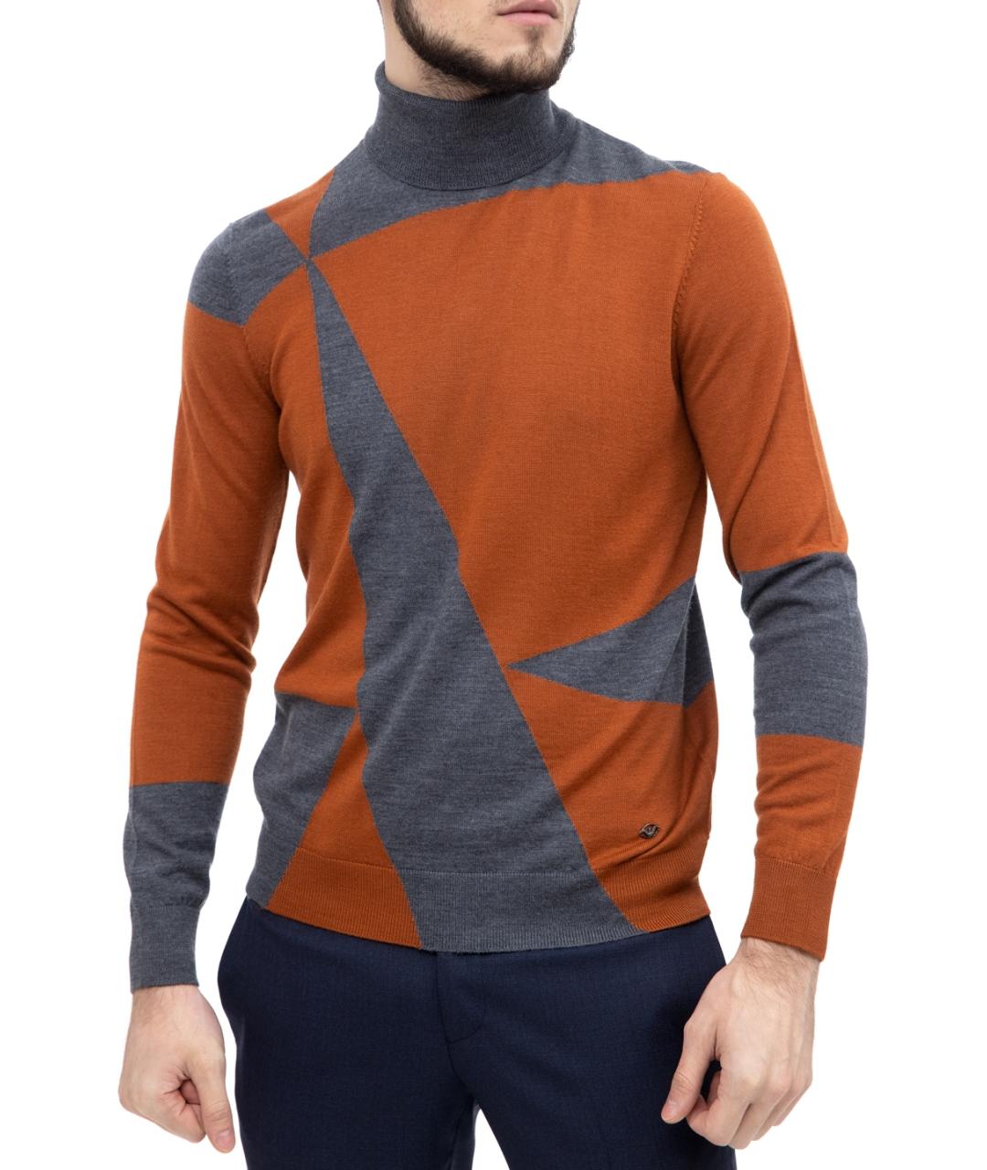 EMPORIO ARMANI Мульти водолазка, фото 2