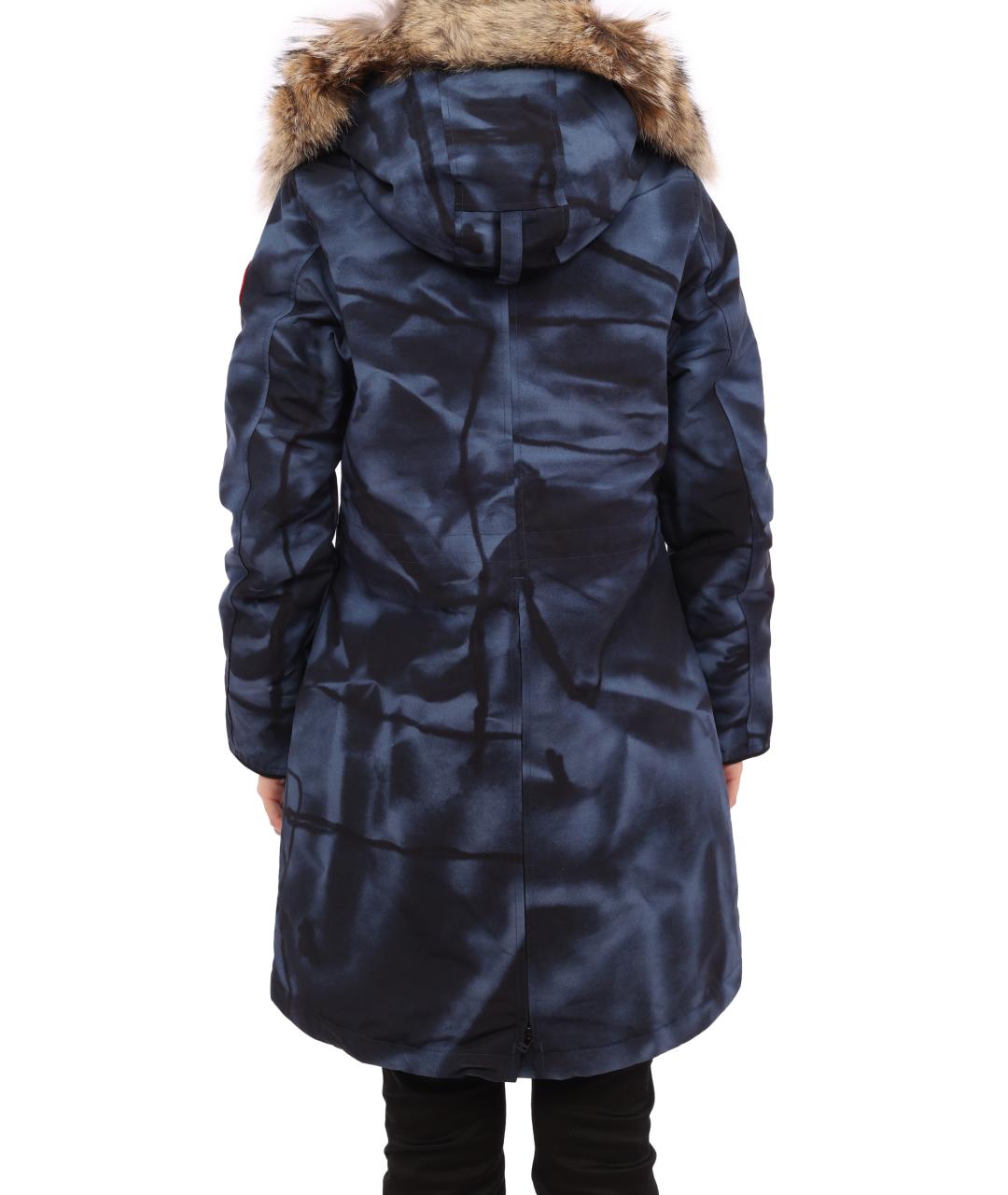 CANADA GOOSE Синяя полиэстеровая парка, фото 5