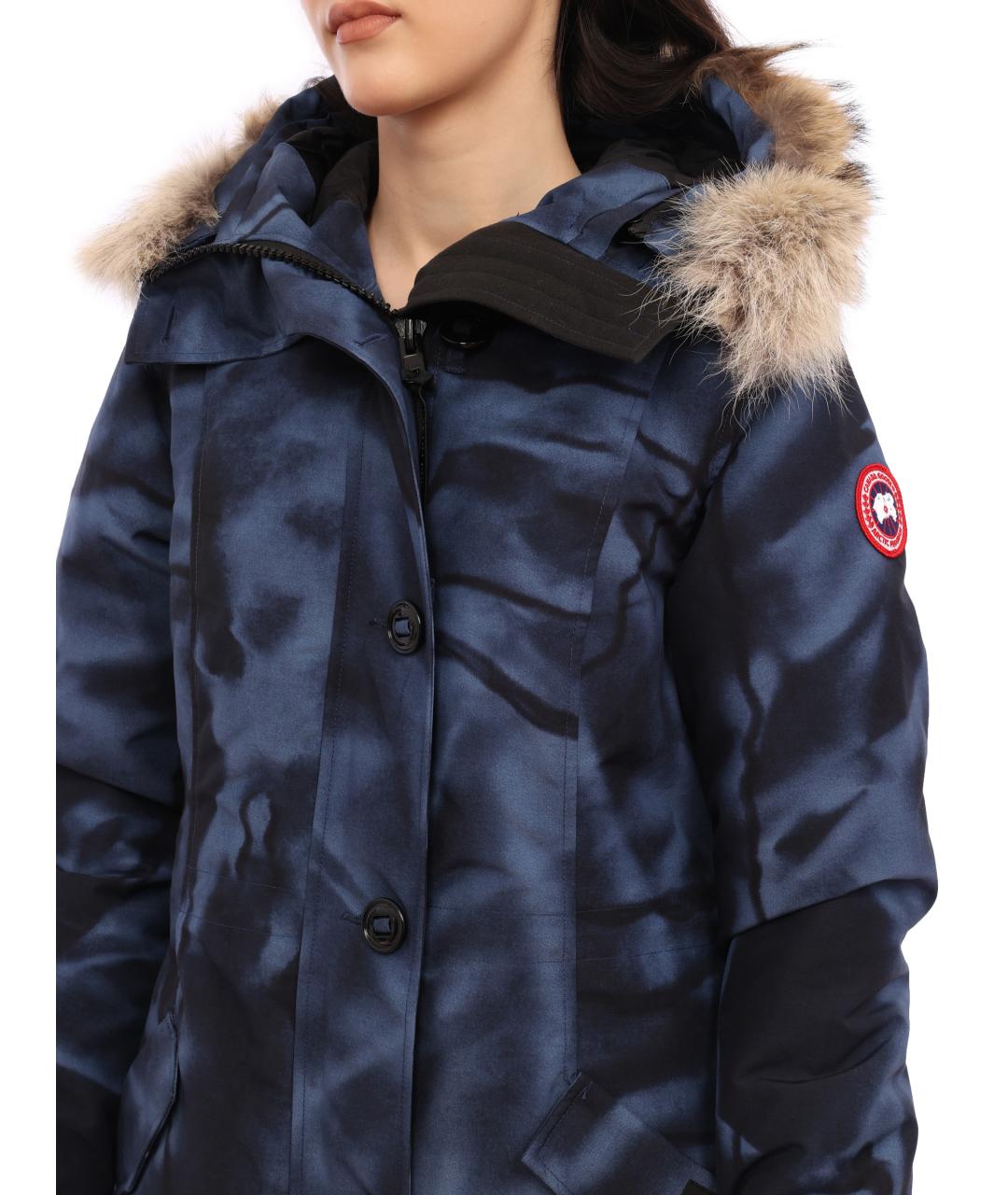 CANADA GOOSE Синяя полиэстеровая парка, фото 3