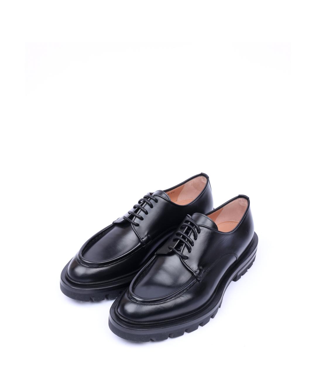 SANTONI Черные туфли, фото 2
