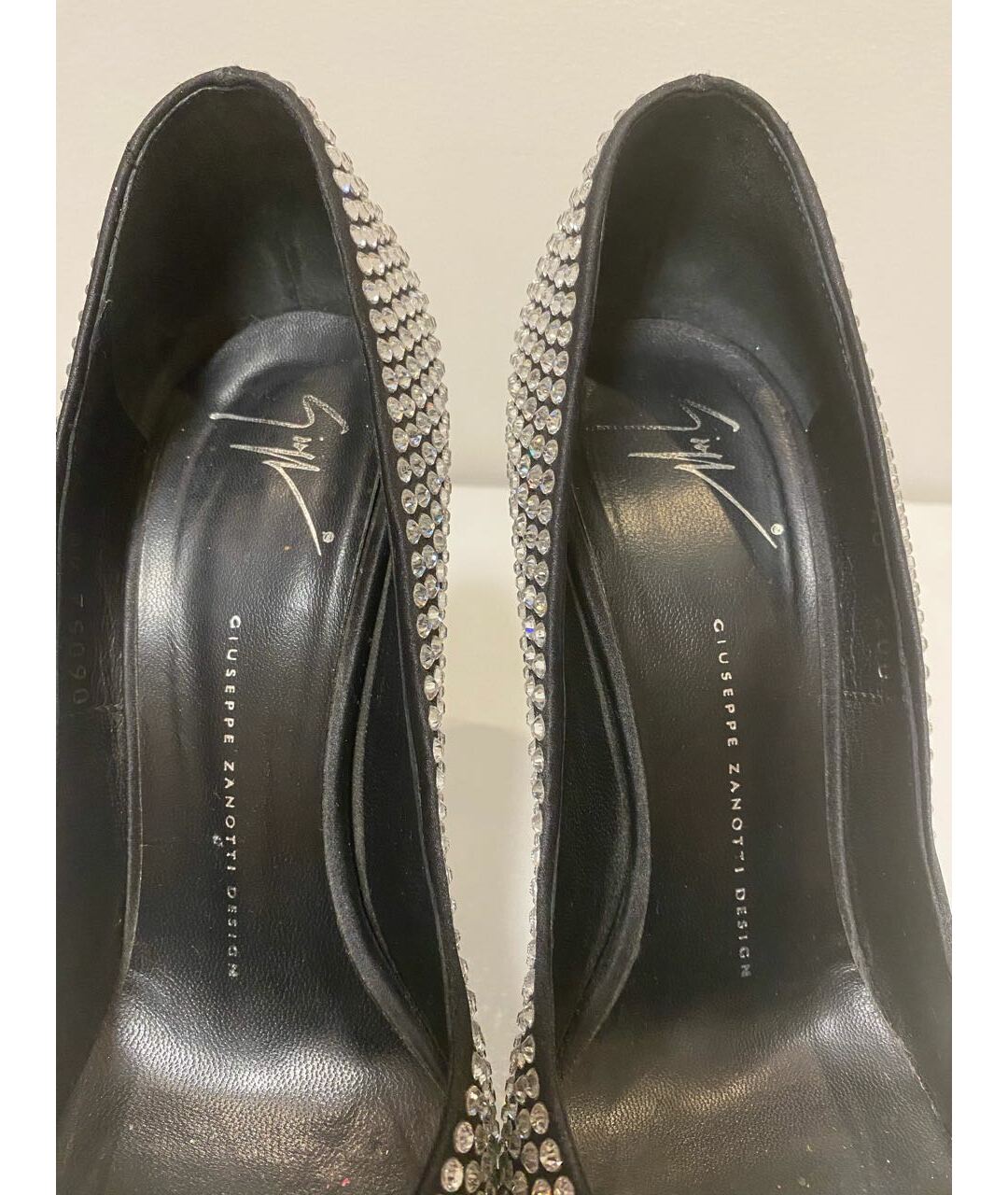 GIUSEPPE ZANOTTI DESIGN Черные кожаные туфли, фото 6