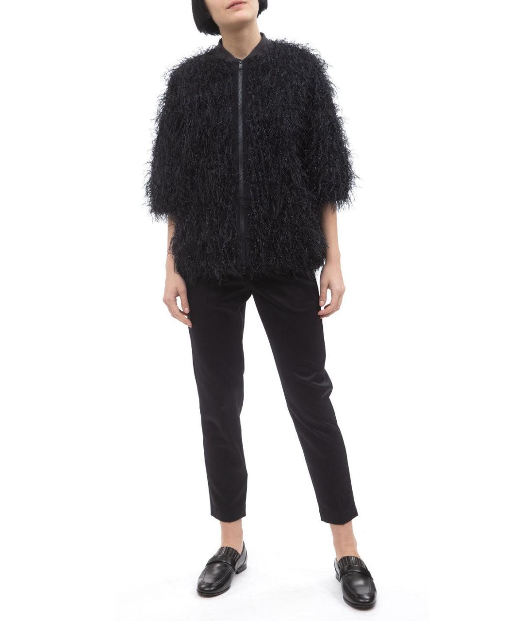 BRUNELLO CUCINELLI Черный полиэстеровый жакет/пиджак, фото 1