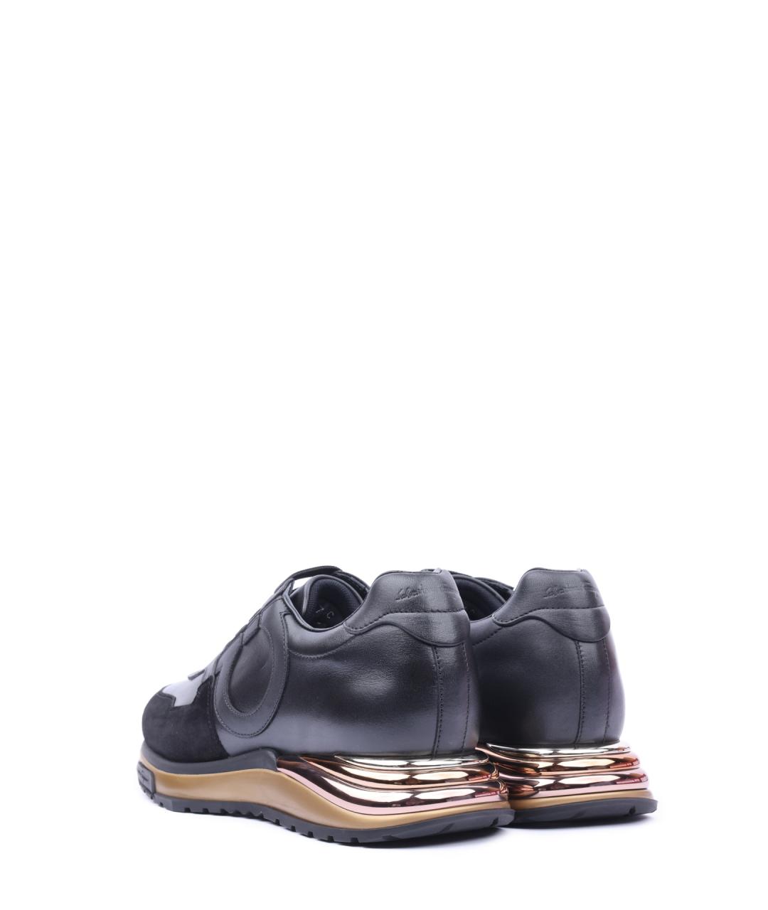 FERRAGAMO Кожаные кроссовки, фото 3