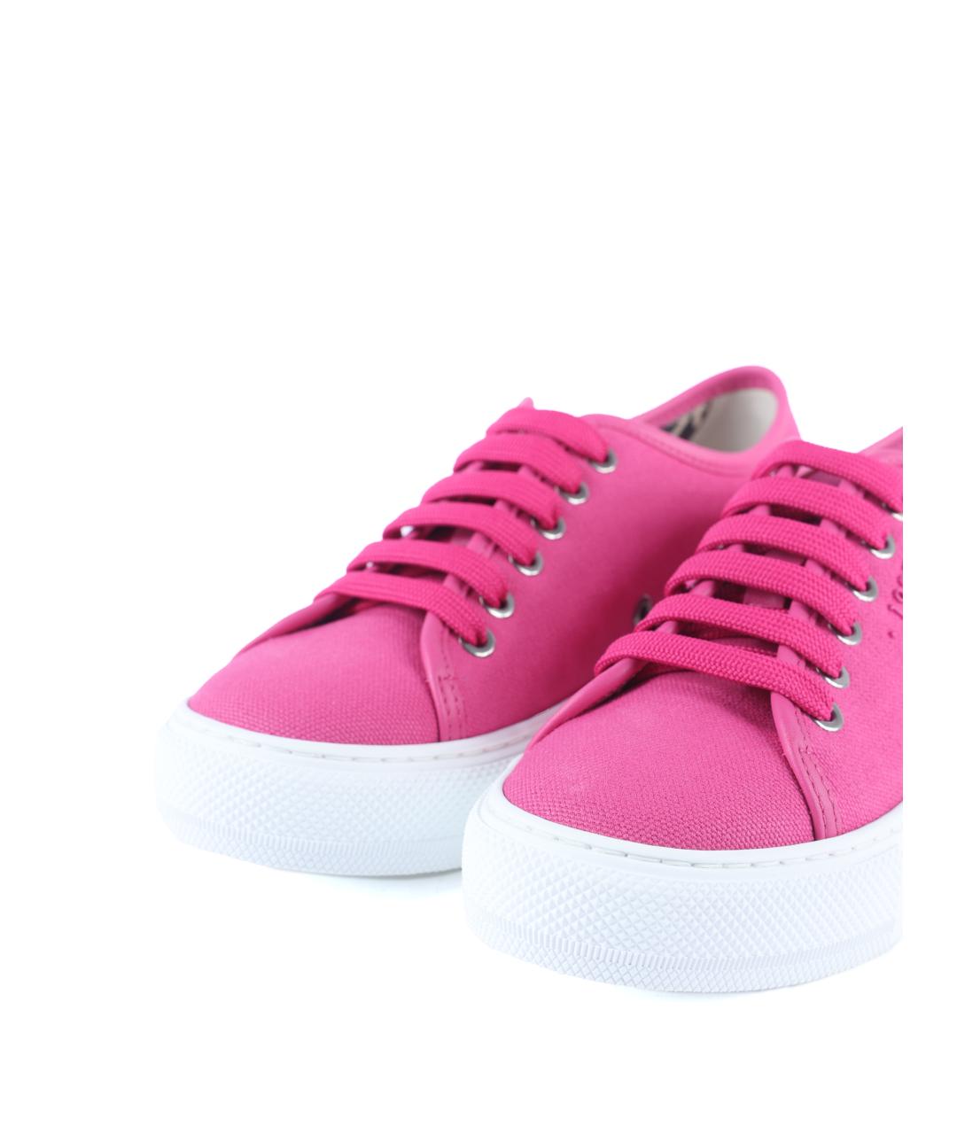 FERRAGAMO Розовые кеды, фото 6