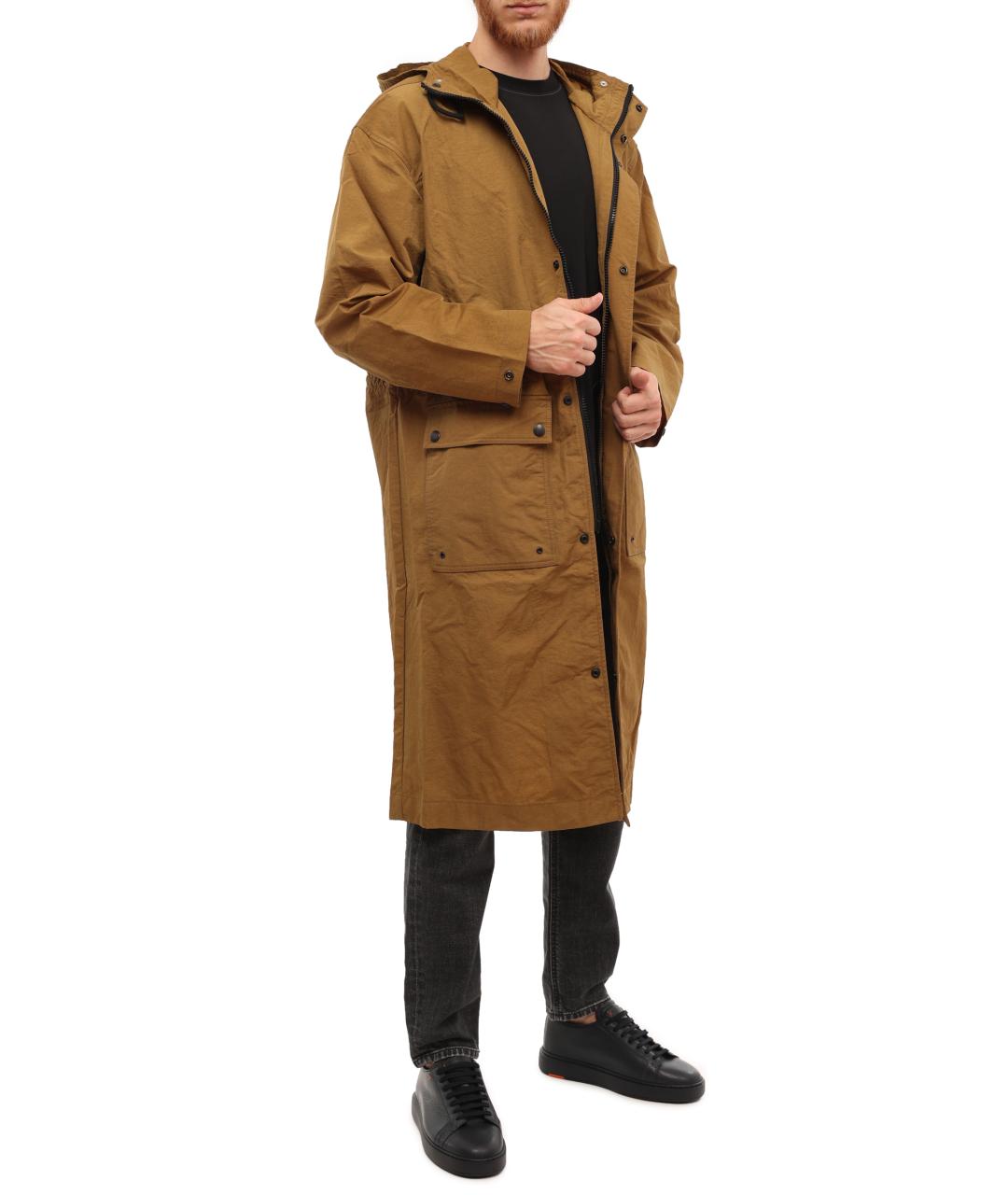 DIESEL Коричневый тренч / плащ, фото 2