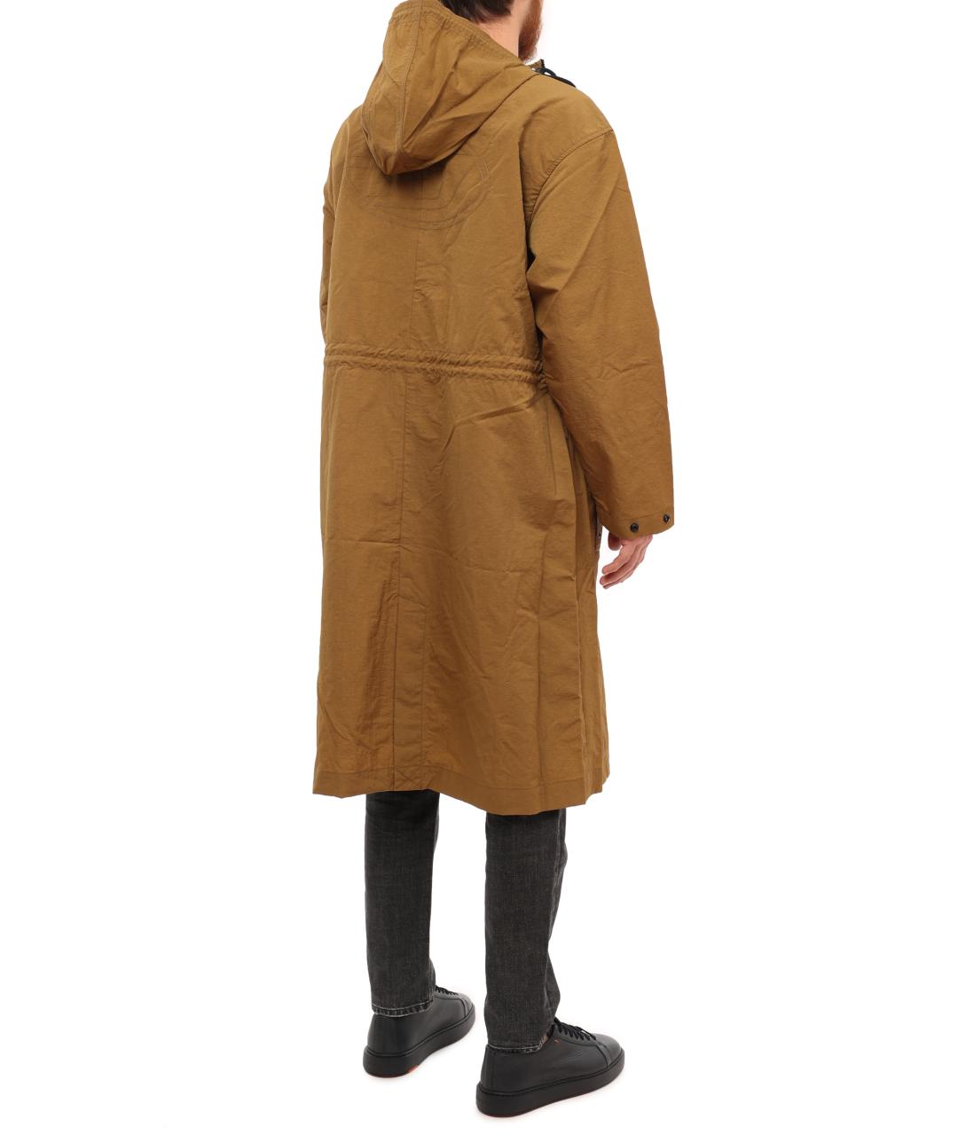 DIESEL Коричневый тренч / плащ, фото 5