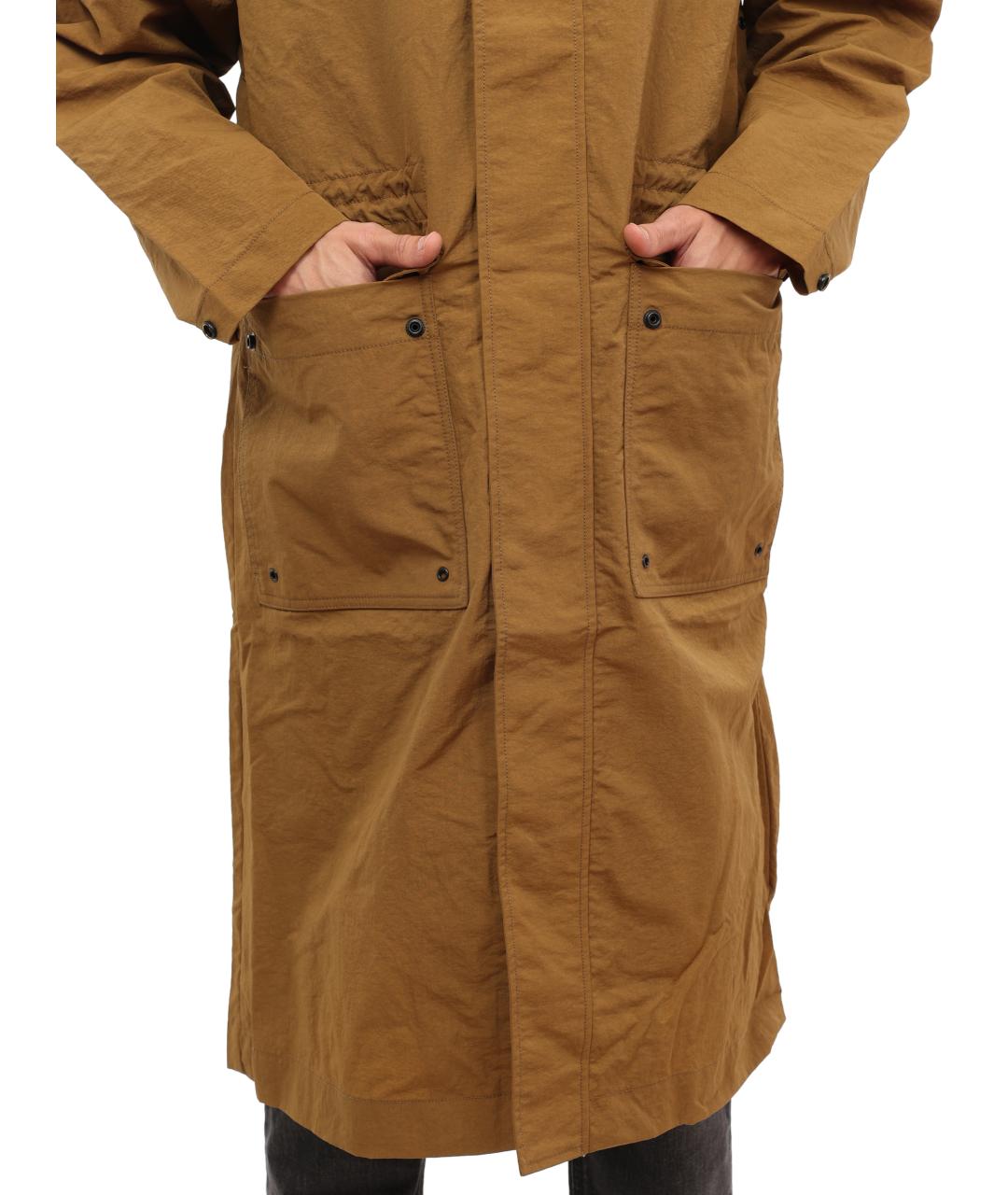 DIESEL Коричневый тренч / плащ, фото 3