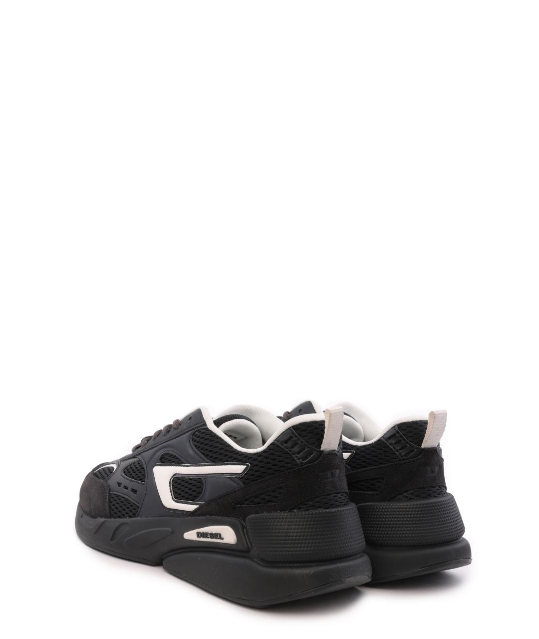 DIESEL Черные низкие кроссовки / кеды, фото 3