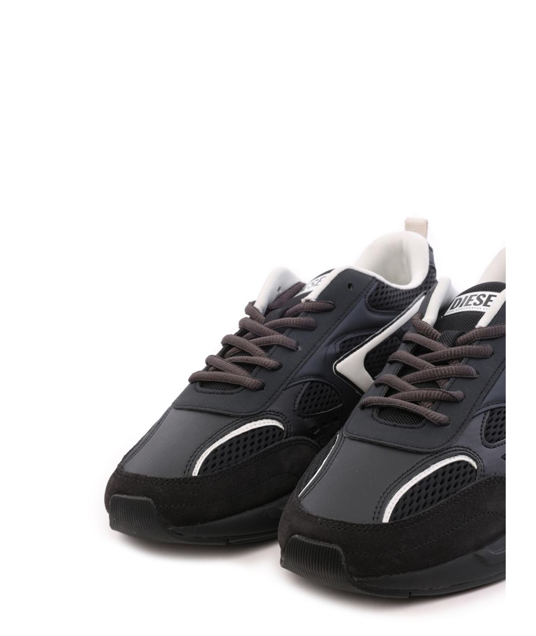 DIESEL Черные низкие кроссовки / кеды, фото 7