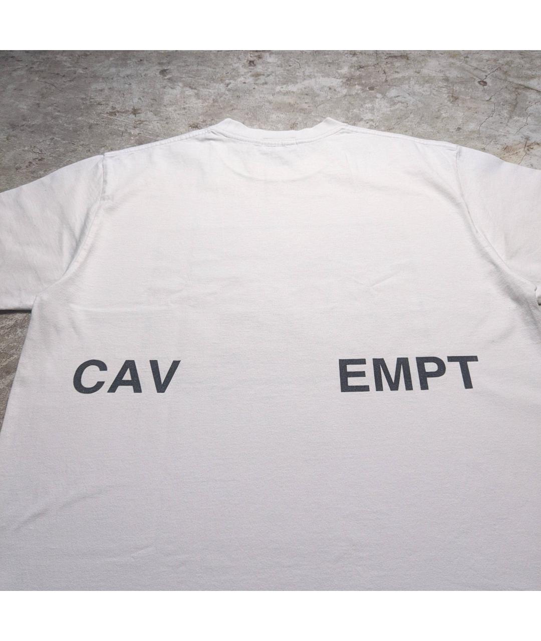 CAV EMPT Белая хлопковая футболка, фото 2