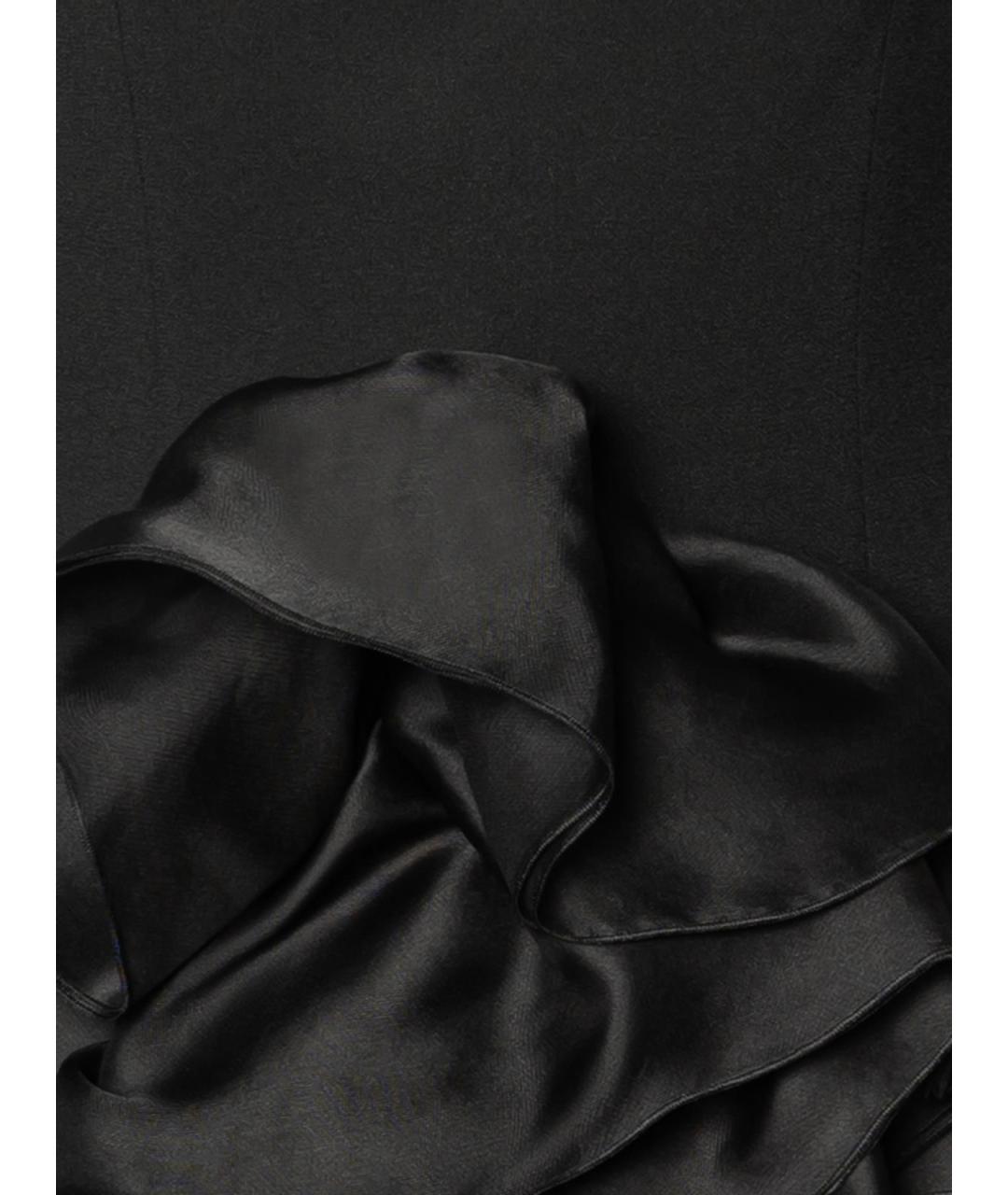 SAINT LAURENT Черное коктейльное платье, фото 3
