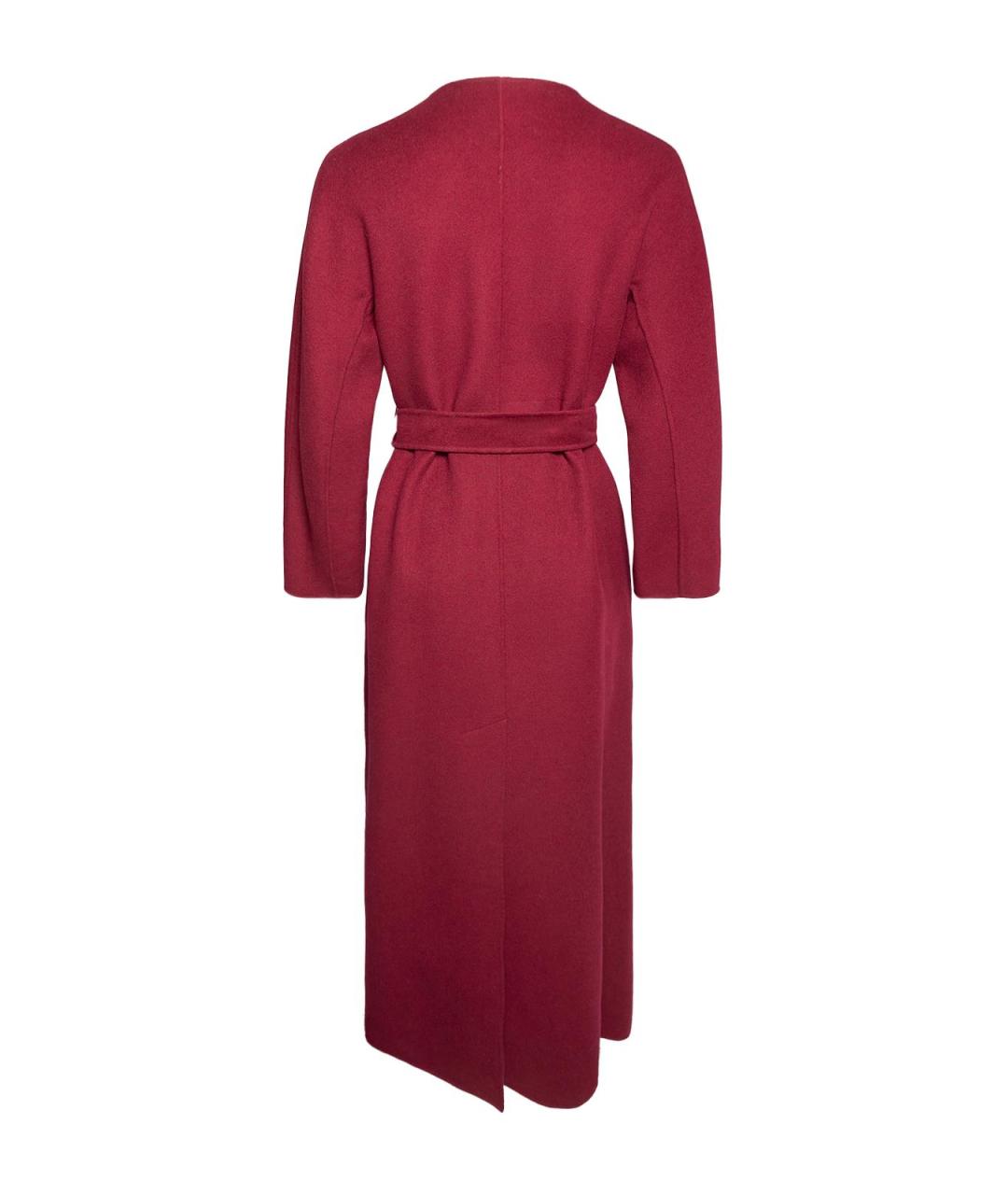 MAX MARA Красное шерстяное пальто, фото 3