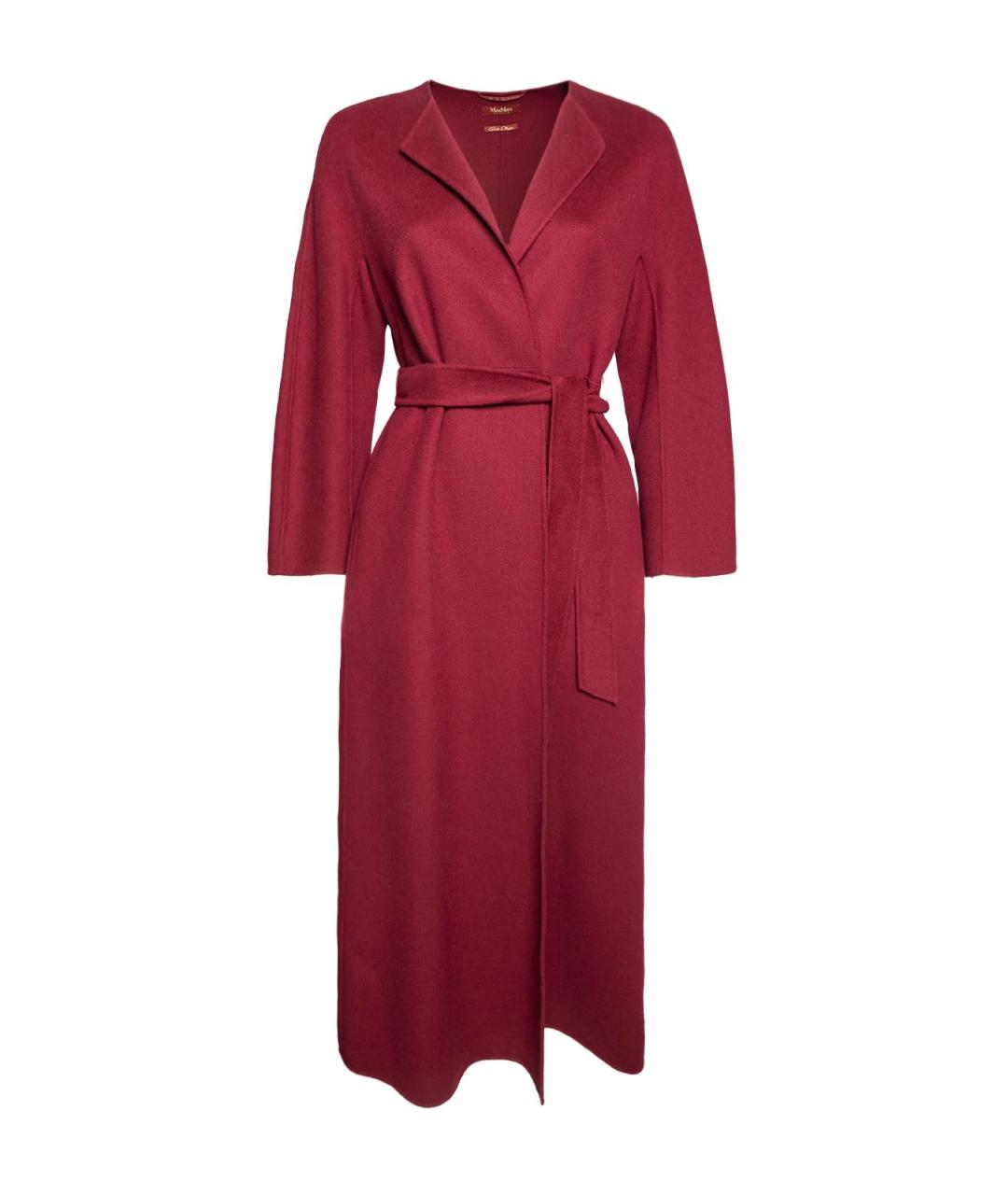 MAX MARA Красное шерстяное пальто, фото 2