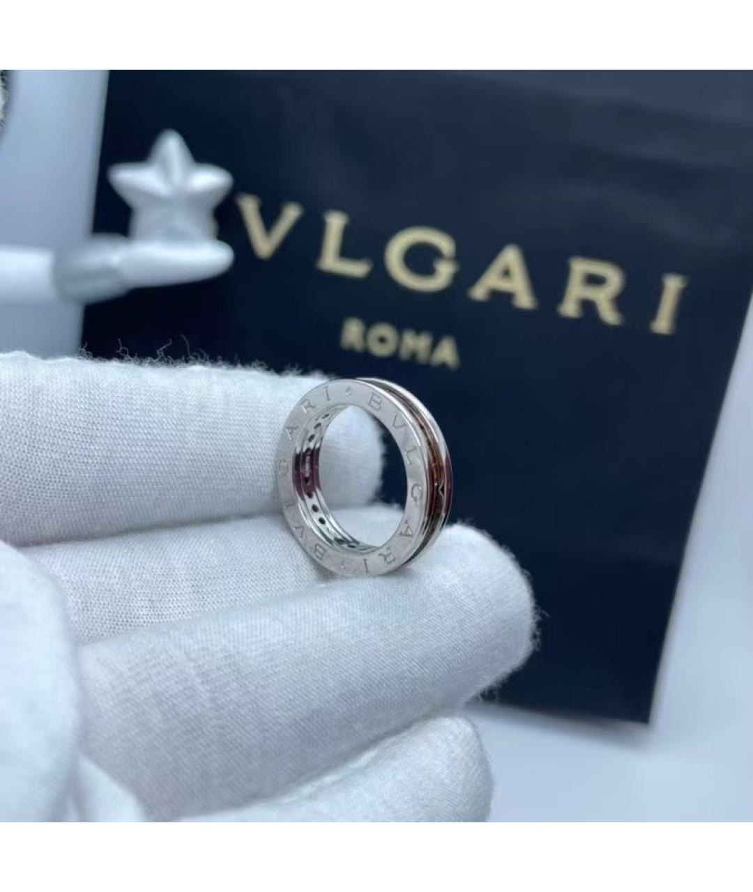 BVLGARI Серебряное кольцо из белого золота, фото 6