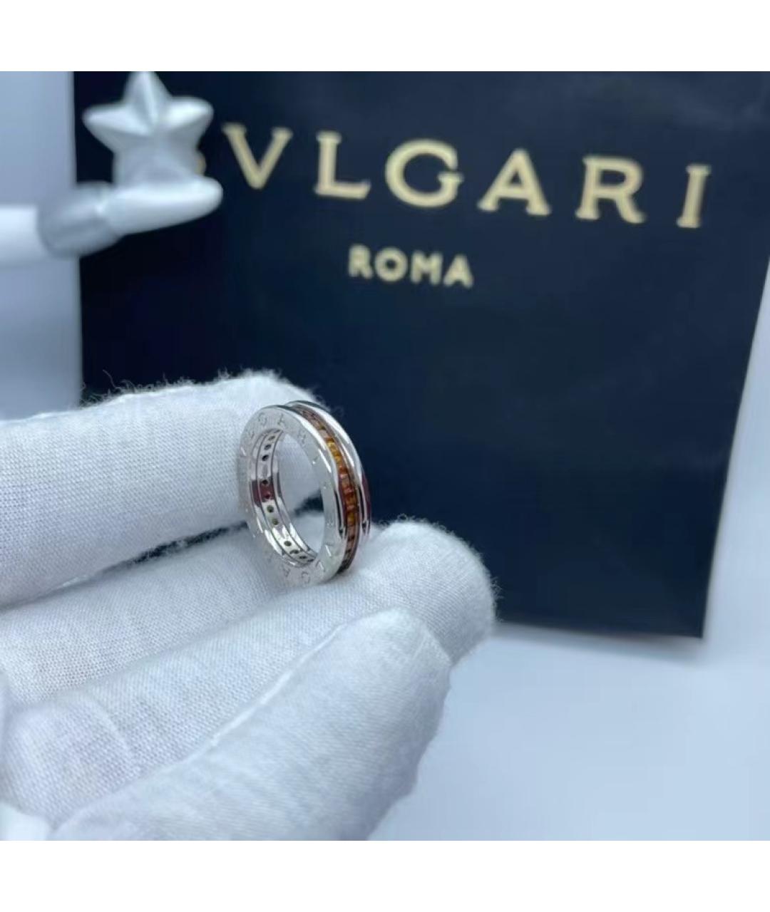 BVLGARI Серебряное кольцо из белого золота, фото 3