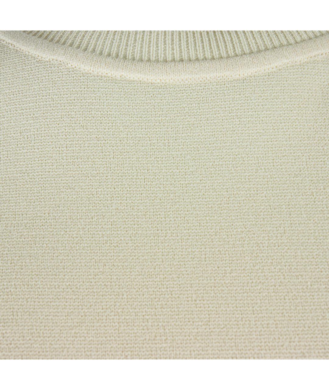 STELLA MCCARTNEY Бежевая вискозная блузы, фото 6