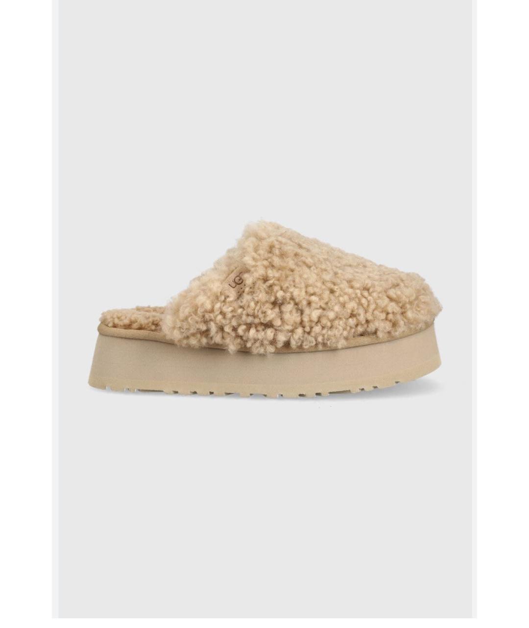 UGG AUSTRALIA Бежевые шлепанцы, фото 8