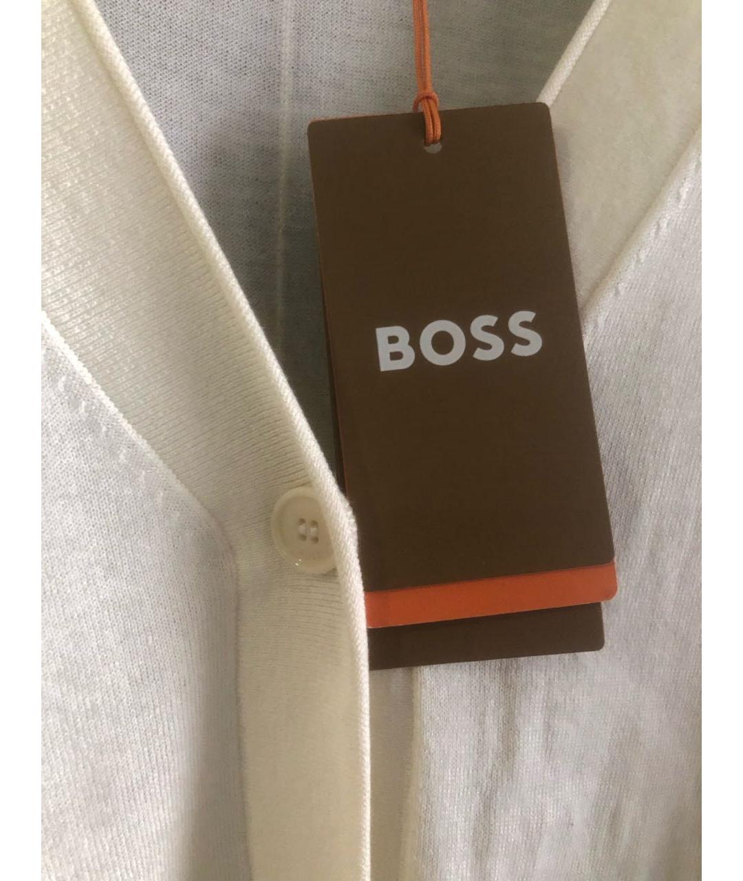 HUGO BOSS Белый кардиган, фото 4